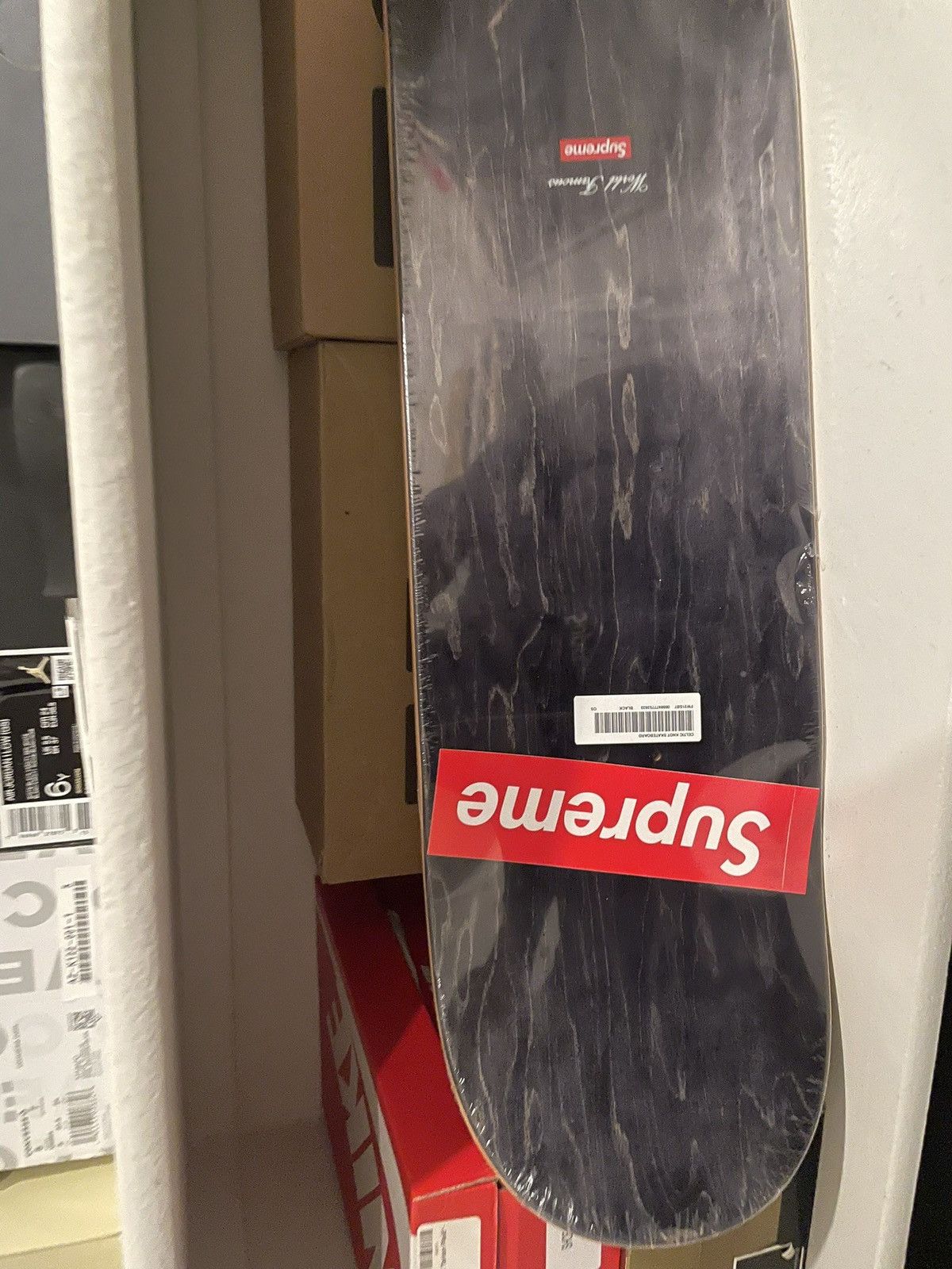 Supreme Celtic Knot Skateboard Deck Black - FW21 - US supreme