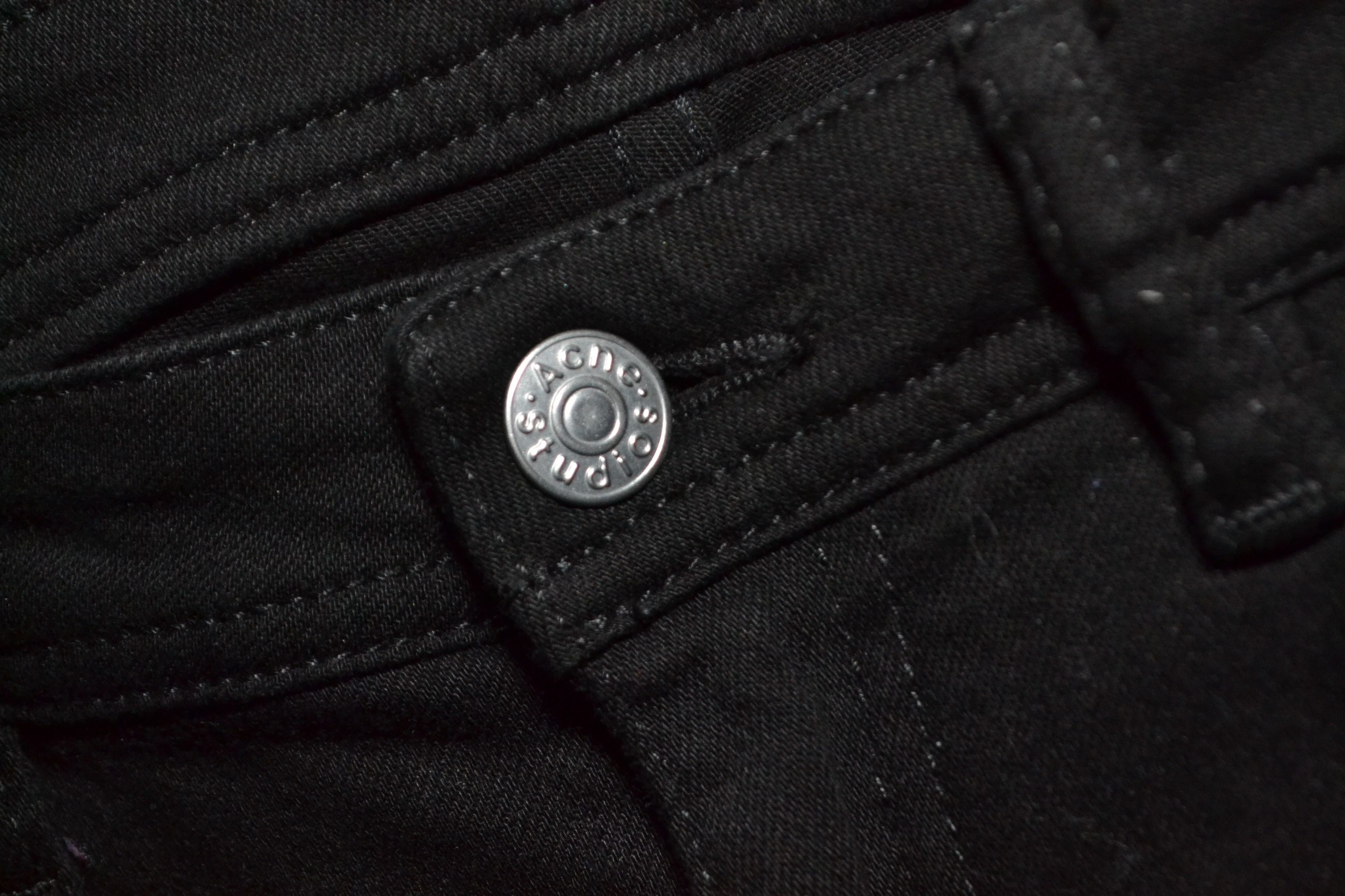 Acne Studios Acne Studios Bla Konst 28 32 Climb Stay Black Jeans Size 28" / US 6 / IT 42 - 8 Thumbnail