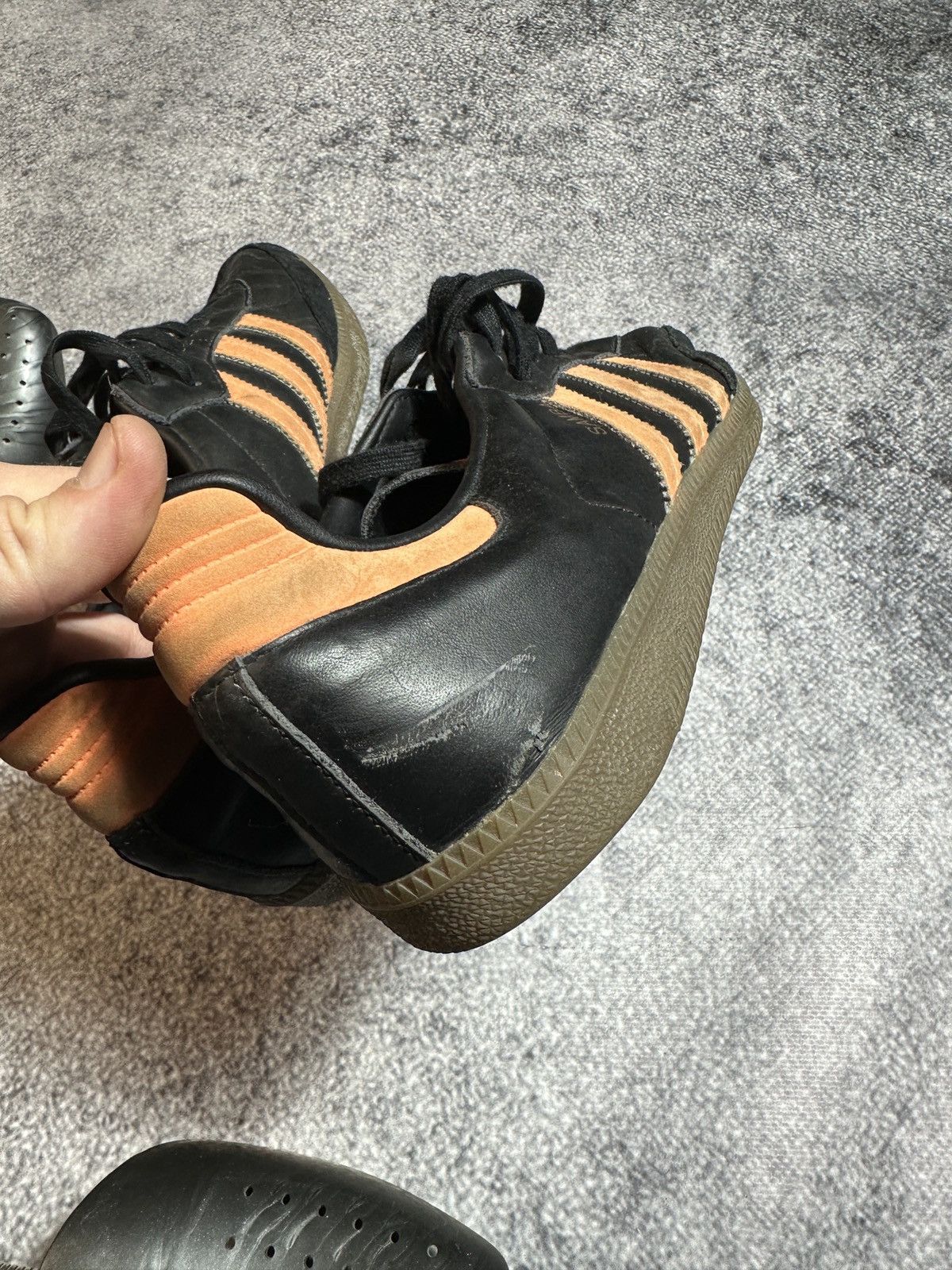 Adidas Y2K adidas samba shoes Streetwear casual rare hype Vintage Size US 11.5 / EU 44-45 - 7 Thumbnail