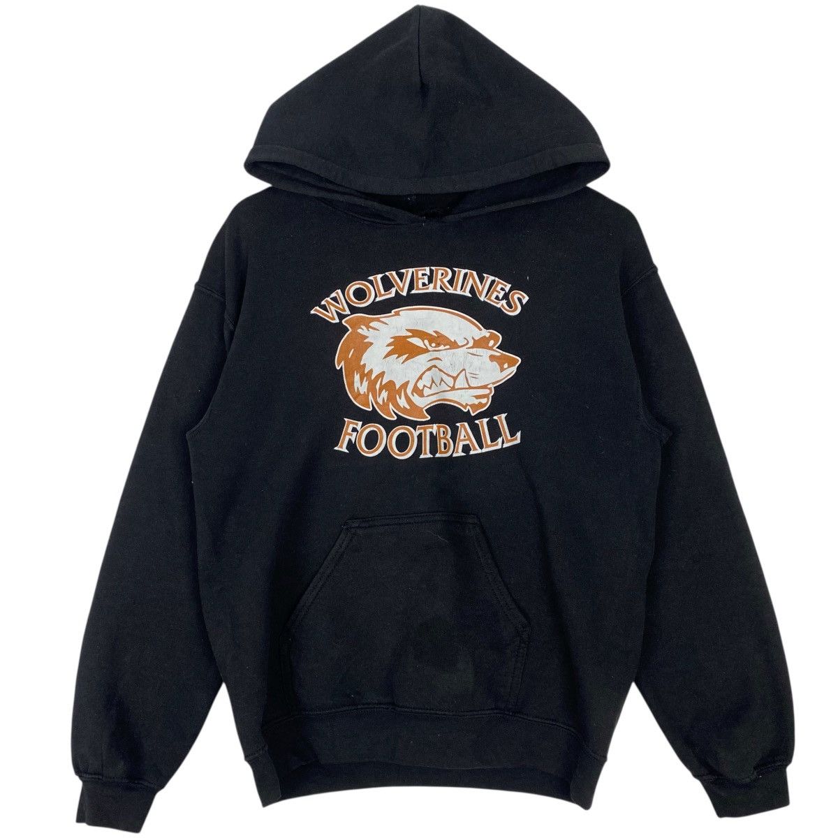 Other Vintage Gildan Heavy Hoodie Sweater Black Pullover Size S Size US S / EU 44-46 / 1 - 1 Thumbnail