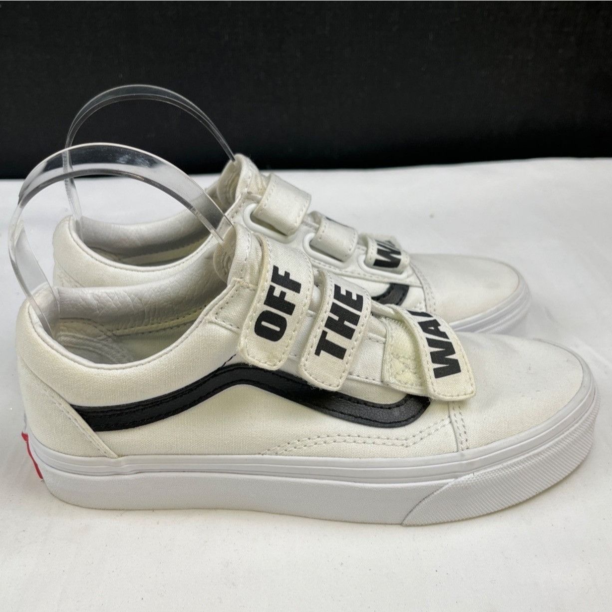 Vans Vans Unisex White Shoes/Sneakers Sz M4.5/W6 SKU 4253 Size US 6 / IT 36 - 4 Thumbnail