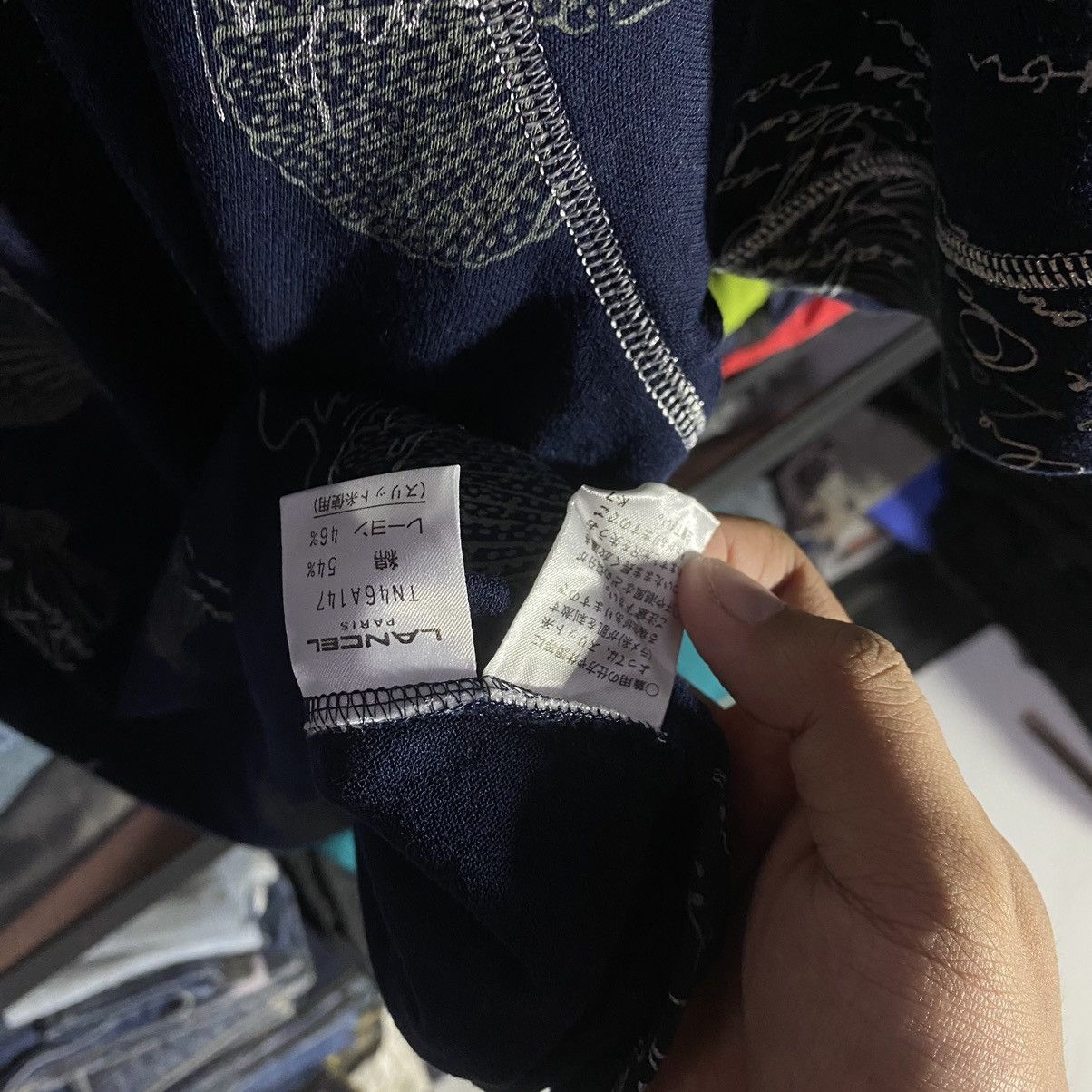 Lancel LANCEL ALLOVER SHORT SLEEVES Size L / US 10 / IT 46 - 6 Thumbnail