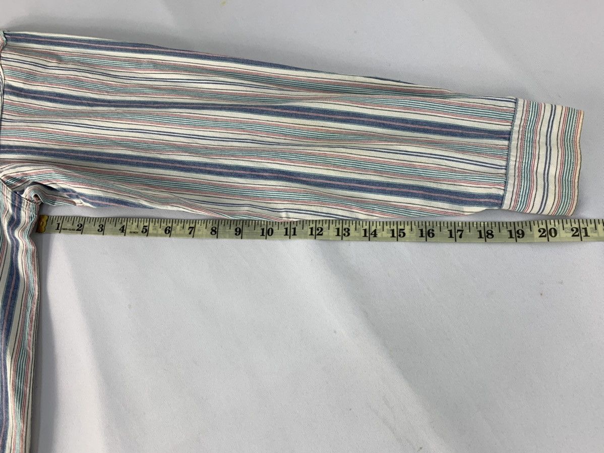 Sugar Cane 80s 90s Sugar Cane Toyo Enterprise Union Made Striped Size US L / EU 52-54 / 3 - 11 Thumbnail