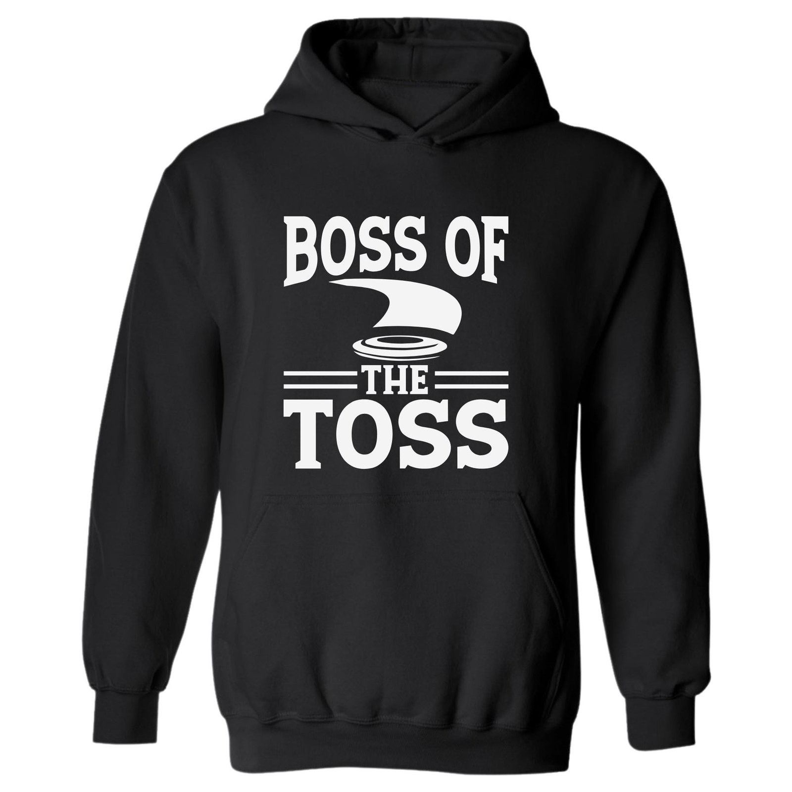 Gildan Disc Golf Funny Hoodie BOSS of The Toss Gift Sweatshirt Size US L / EU 52-54 / 3 - 2 Thumbnail