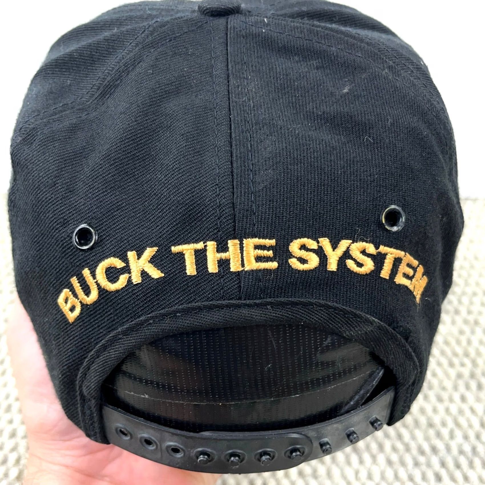 Vintage 1. Vintage Buck Trucker Hat Cap - 80s/90s - Adjustable Size ONE SIZE - 6 Thumbnail