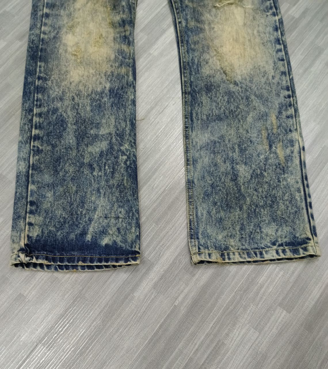 Rusty SICK RUSTY RIPED PAPER BAG DENIM PANTS Size US 31 - 7 Thumbnail
