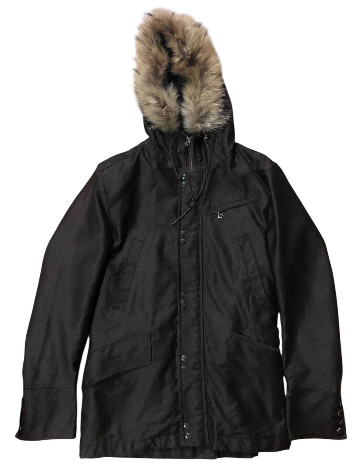 BIGI Men’s Bigi Raccoon fur Lgb inspired Hooded Parkas Size US S / EU 44-46 / 1 - 1 Thumbnail