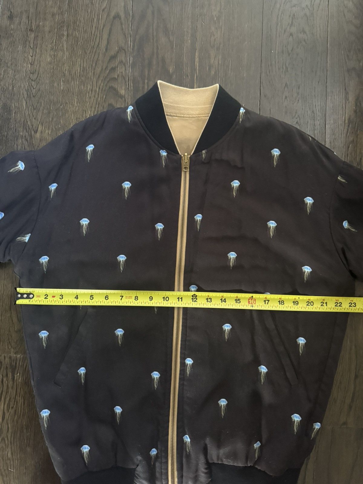 John Elliott Season 9 Silk Reversible Jellyfish Bomber Size US M / EU 48-50 / 2 - 7 Thumbnail