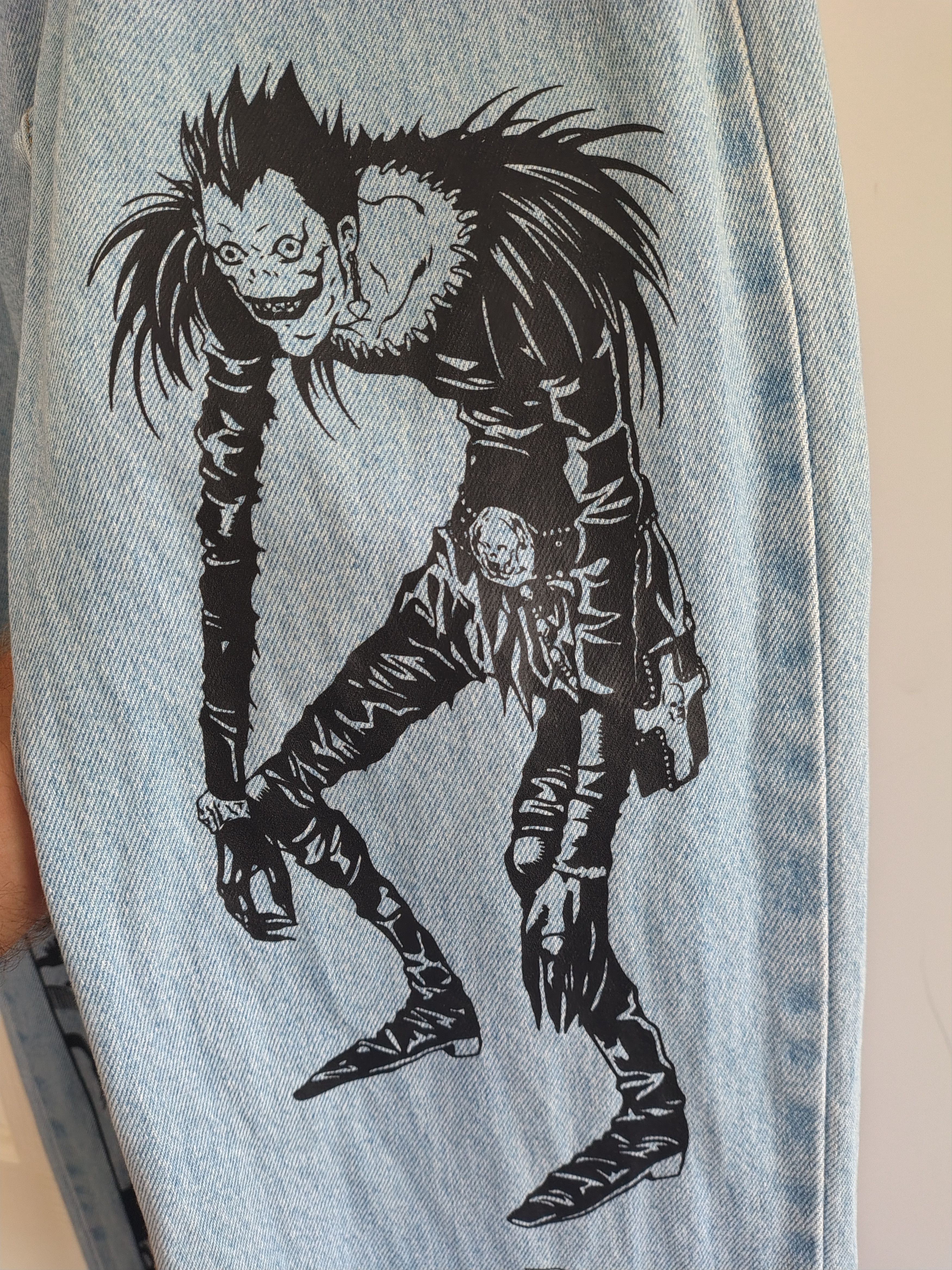 Other Secret Heart 2022 Death Note Anime Jeans Size US 36 / EU 52 - 2 Thumbnail