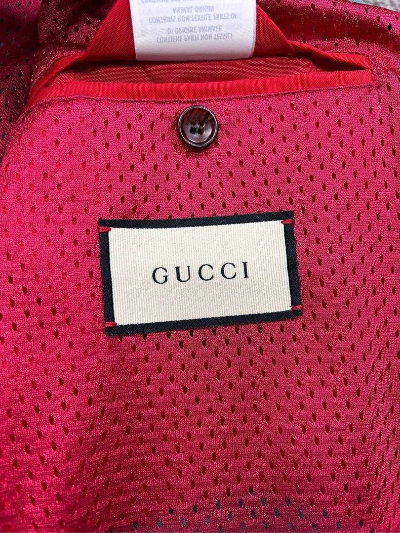 Gucci Gucci STITCHING BEHIND LOGO TANNING WORKS JACKET 2501-Nexta Size US S / EU 44-46 / 1 - 4 Thumbnail
