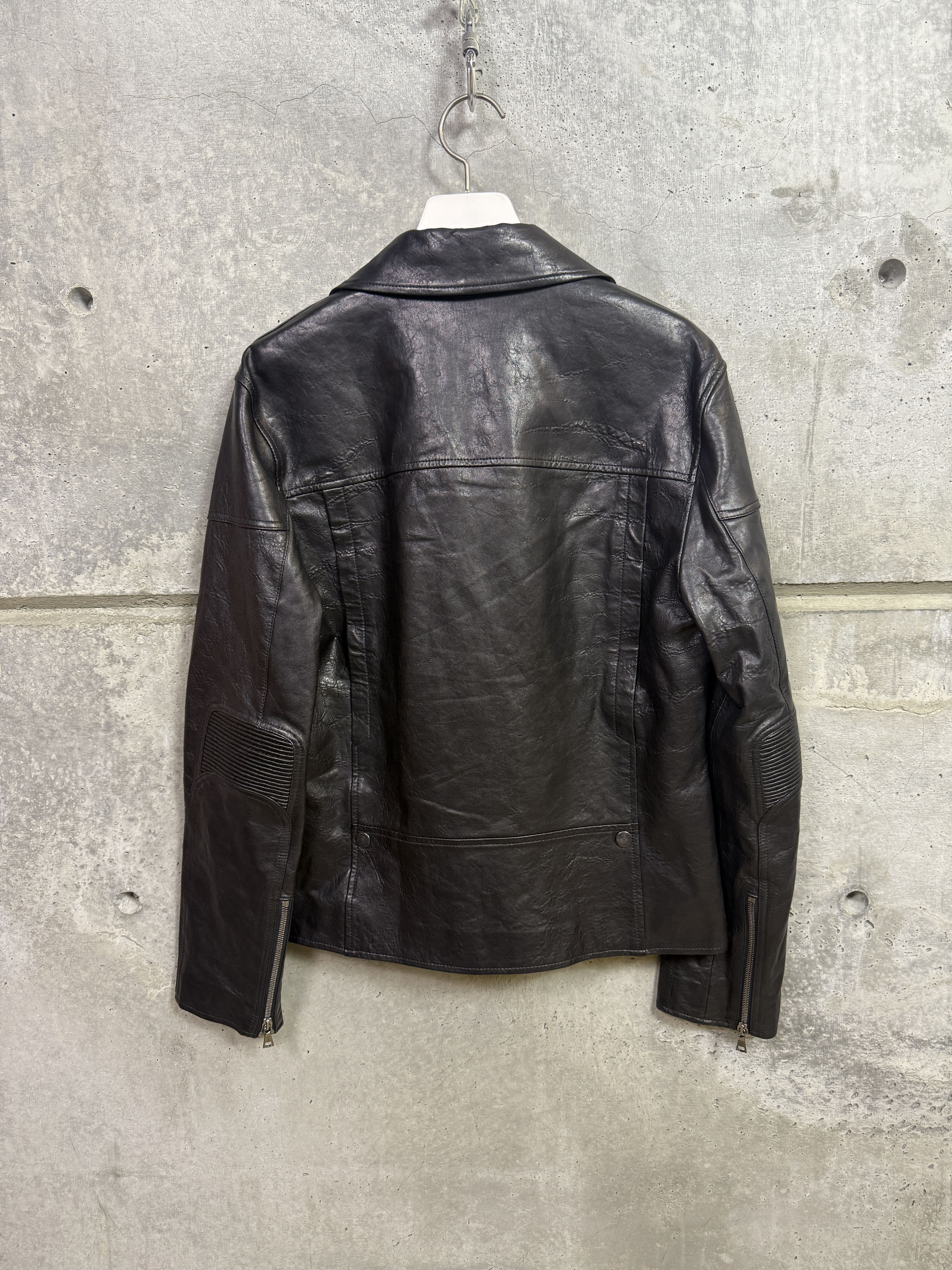 John Varvatos $1998 John Varvatos Rawley Biker Jacket Size US M / EU 48-50 / 2 - 8 Thumbnail