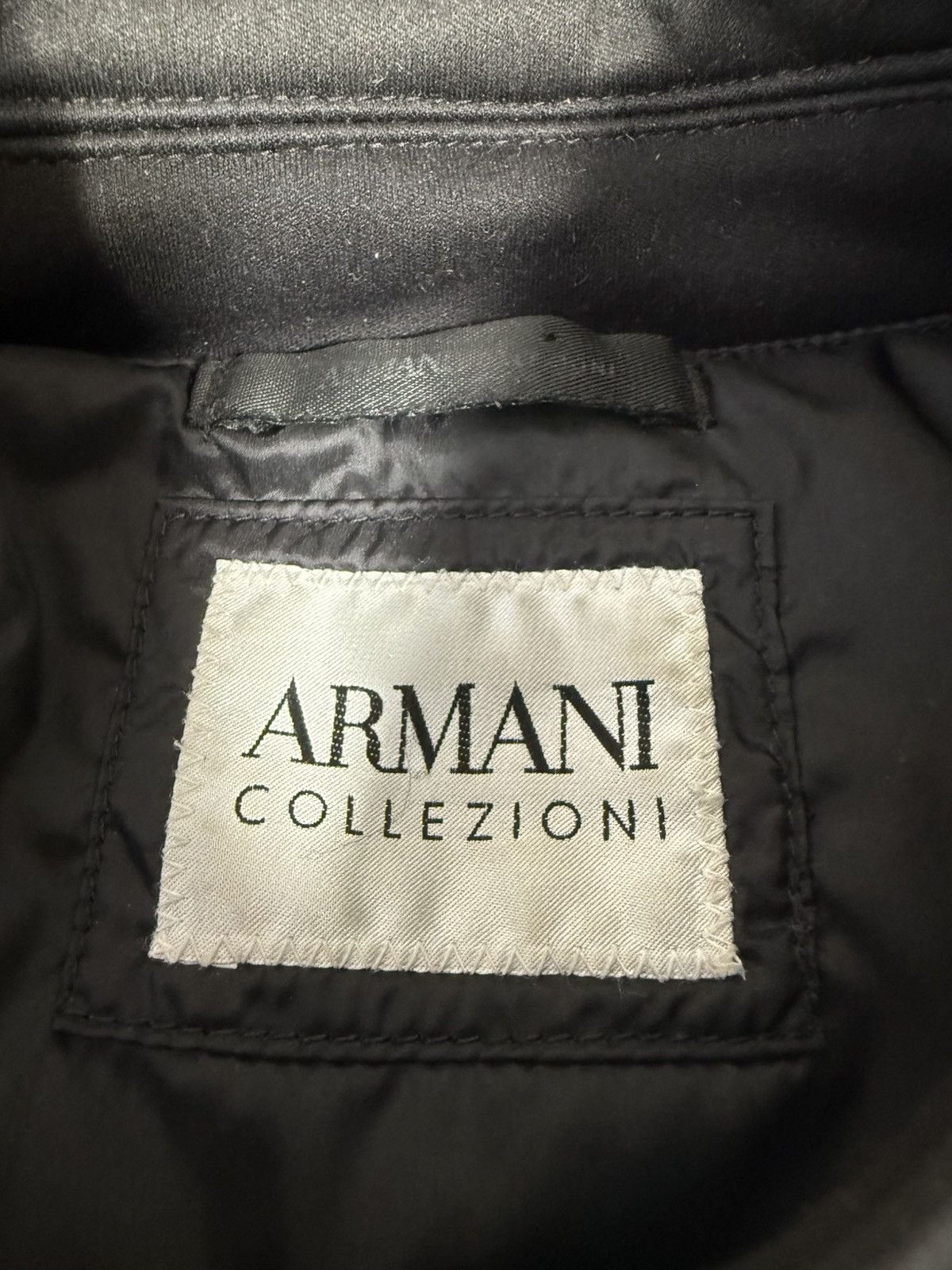 Armani Collezioni Armani Collezioni Black Mao Neck Down Quilted Jacket Size US S / EU 44-46 / 1 - 5 Thumbnail