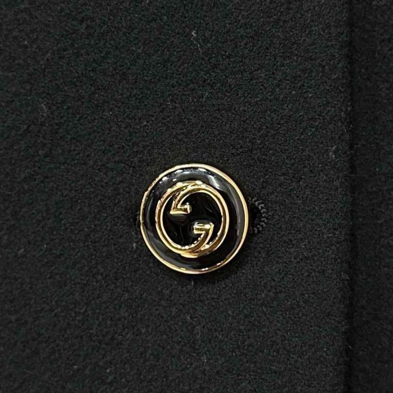 Gucci Gucci Black horse buckle long coat 2506-Nextarrow Size US XXS / EU 40 - 3 Thumbnail