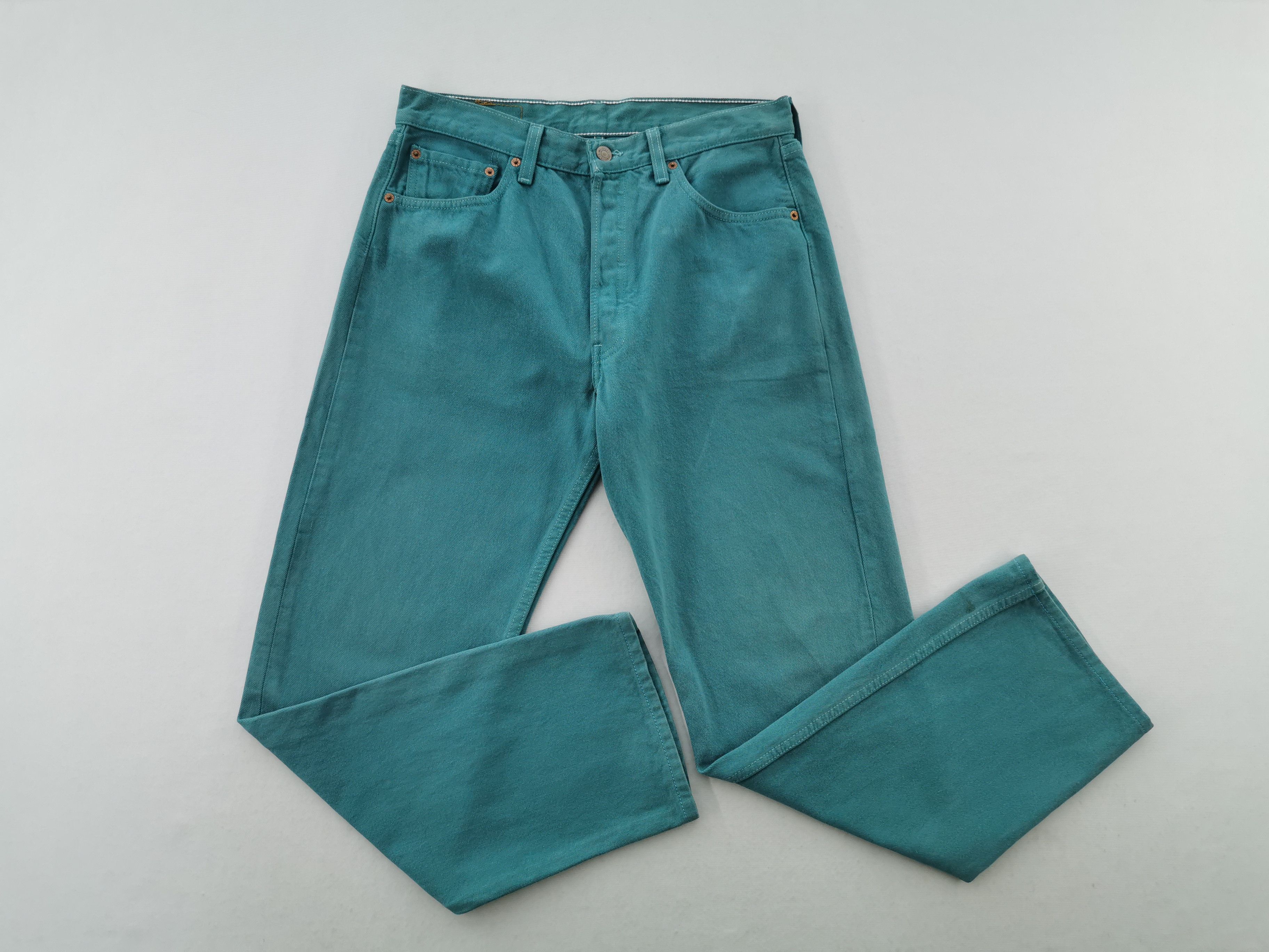 Levi's Vintage 90's Levis Lot 501 Denim Made In USA Size 32/33x34 Size US 32 / EU 48 - 3 Thumbnail
