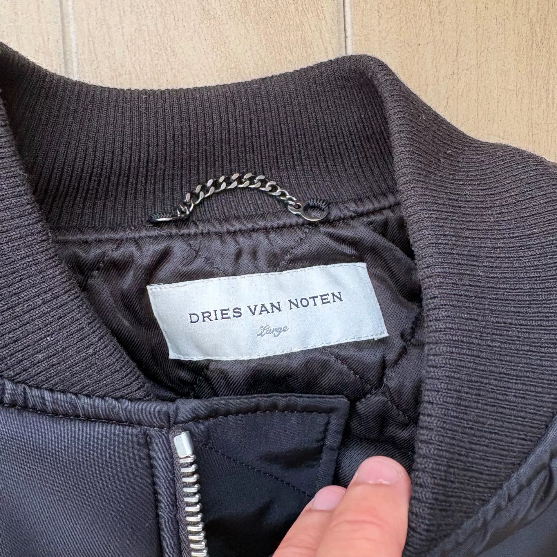 Dries Van Noten Dries Van Noten Black er Jacket L Size US L / EU 52-54 / 3 - 3 Thumbnail