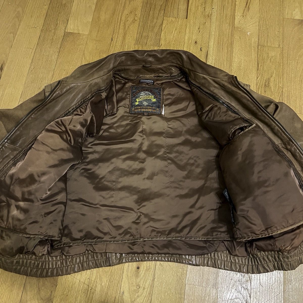 Adventure Bound Vintage 90s-early 00s Wilsons Leather "Adventure Bound" Size US XL / EU 56 / 4 - 4 Thumbnail