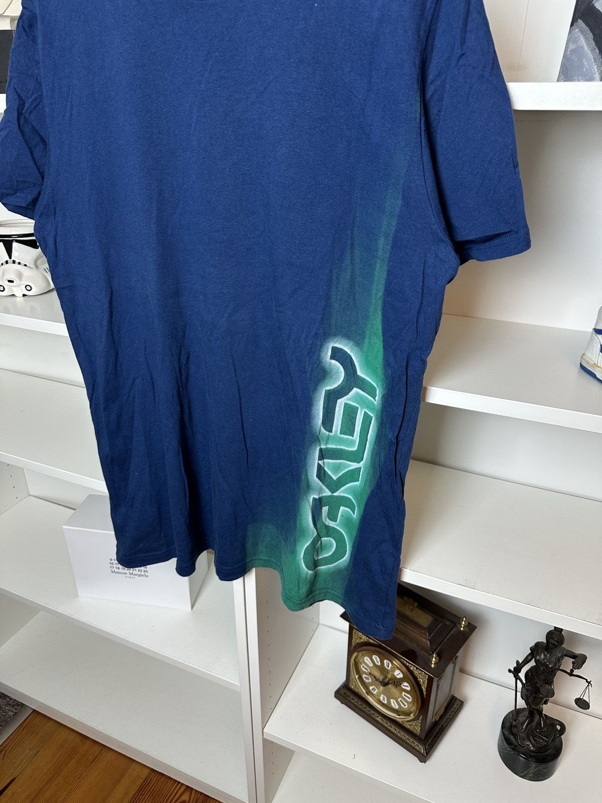 Oakley Vintage 00s Oakley t-shirt Size US XL / EU 56 / 4 - 2 Thumbnail