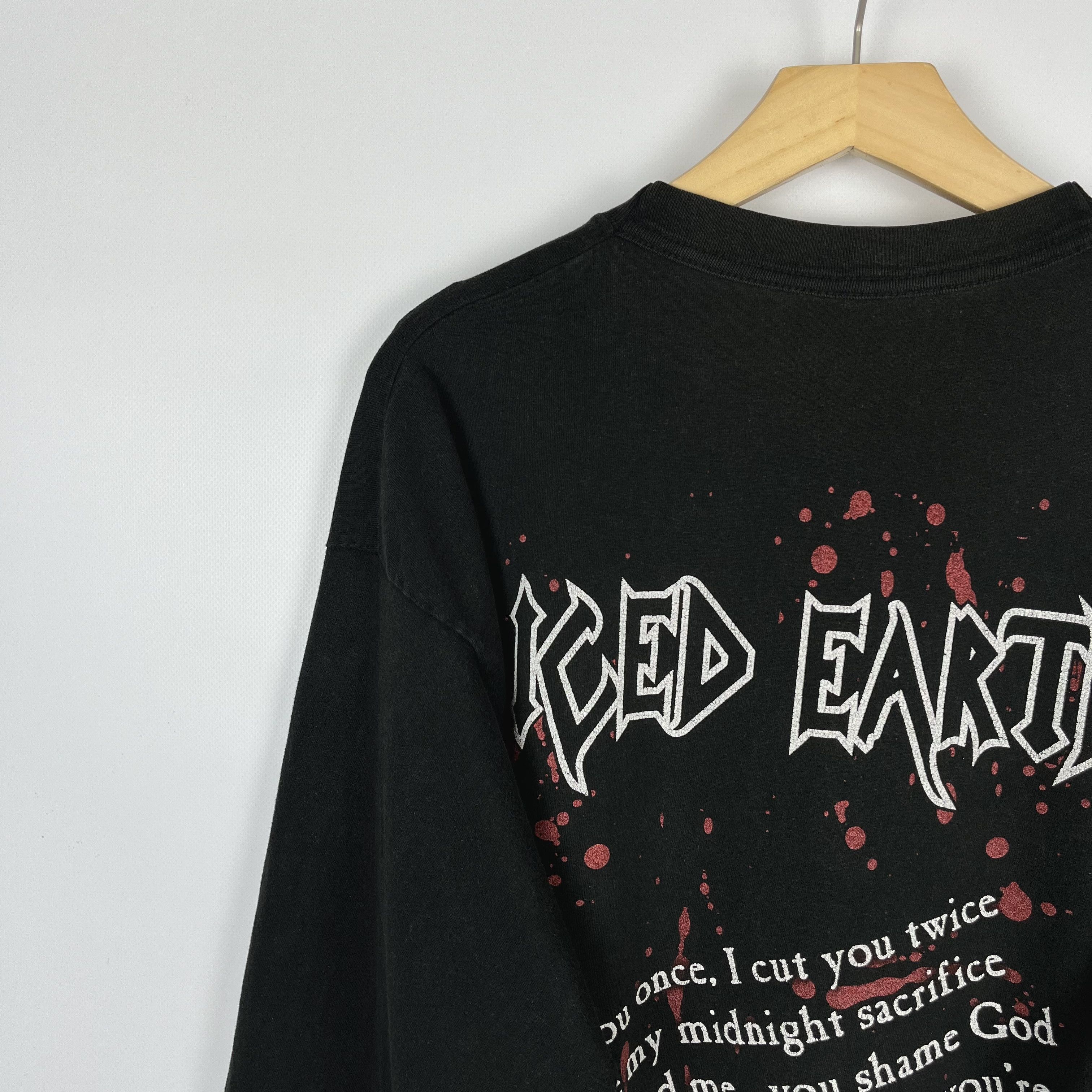 Band Tees Vintage Iced Earth Ripper Jack “Horror Show” Longsleeve 90’s Size US L / EU 52-54 / 3 - 19 Thumbnail