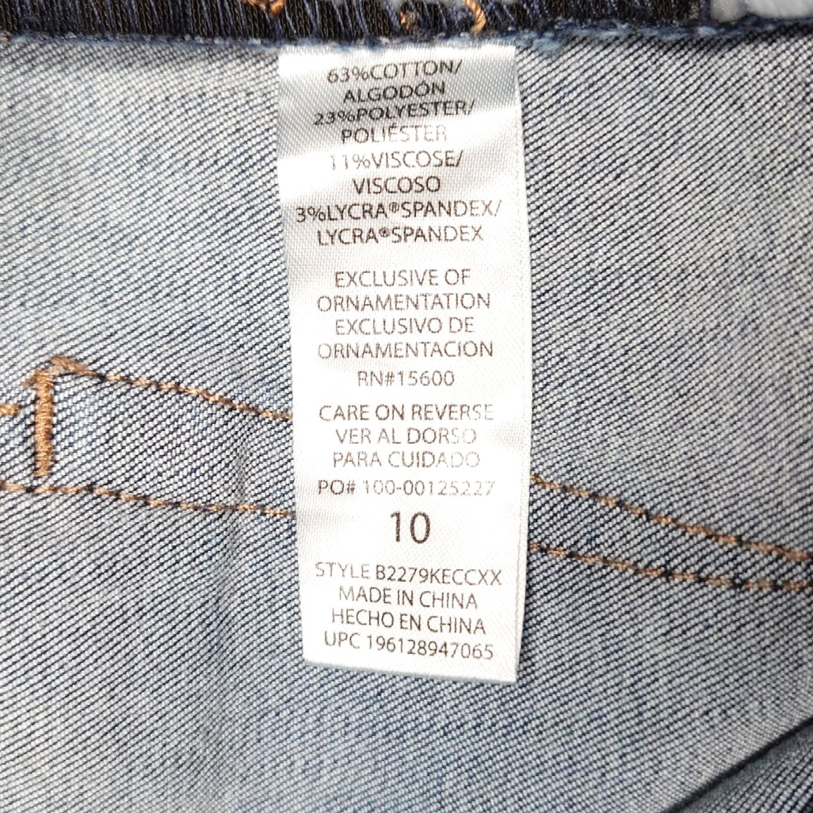 Other EUC Democracy Ab Technology Skinny Ankle Jeans Sz. 8x28 Size 32" / US 10 / IT 46 - 6 Thumbnail