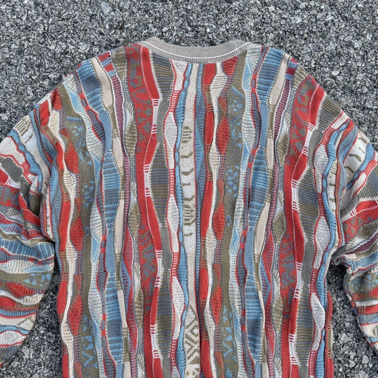Coogi Vintage Emaroo Australia 3D Knit Sweater. Size US XS / EU 42 / 0 - 9 Thumbnail