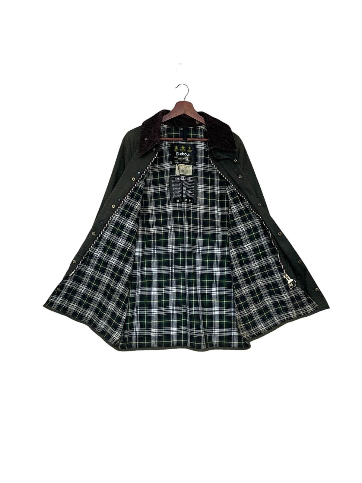 Barbour × Vintage Vintage Brand Barbour Wax Jacket 1990s Size US L / EU 52-54 / 3 - 2 Thumbnail