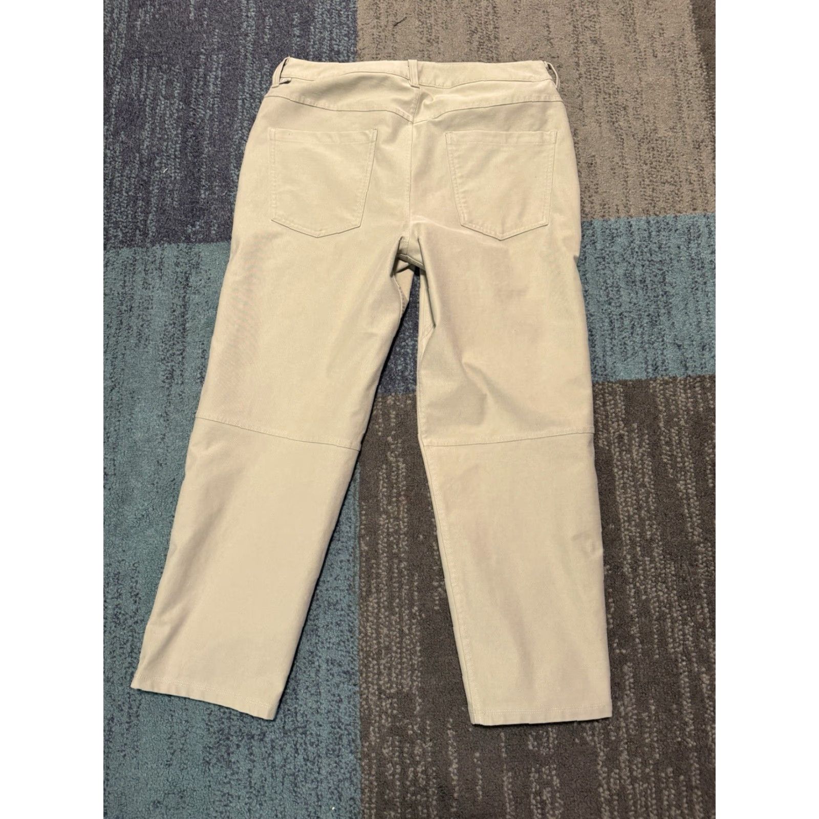 Lululemon Lululemon ABC Relaxed-Fit Pant Men 33 Beige Casual Stretch Khakis Pace Breaker Walking Size US 33 - 5 Thumbnail