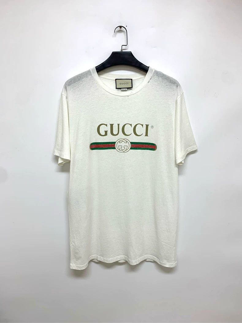 Gucci GucciWhite belt short sleeves 2503-Nextarrow Size US M / EU 48-50 / 2 - 1 Thumbnail