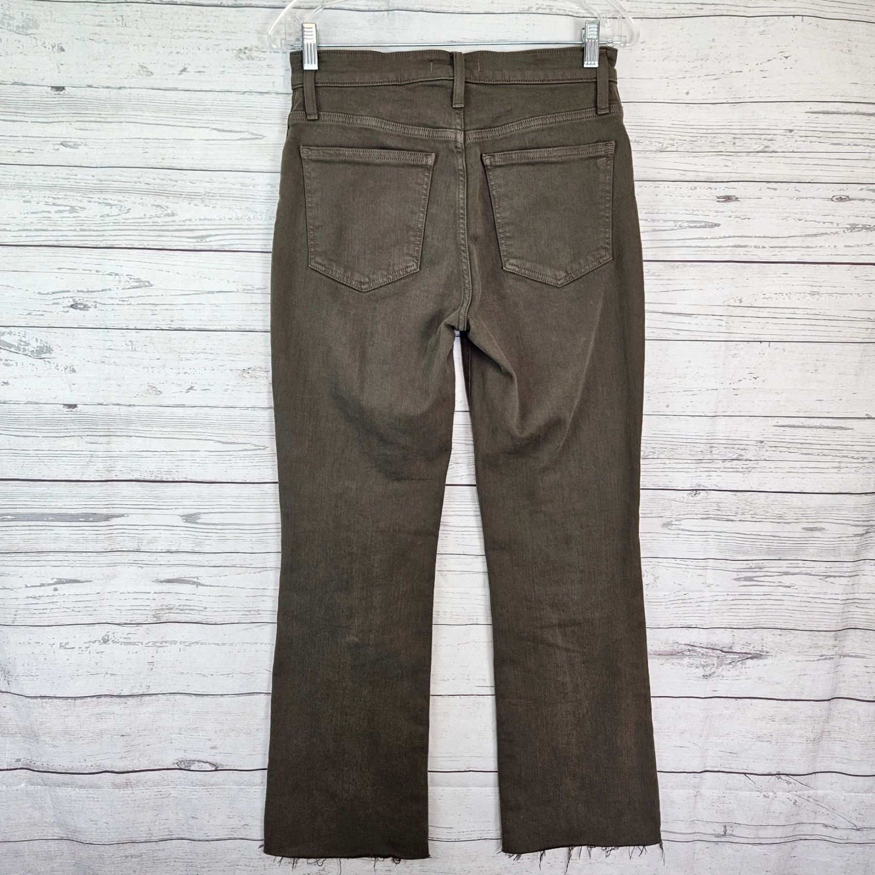 Madewell Madewell Womens Jeans Mid Rise Kick Out Size 27 Driftwood Brown Denim Size 27" / US 4 / IT 40 - 3 Thumbnail