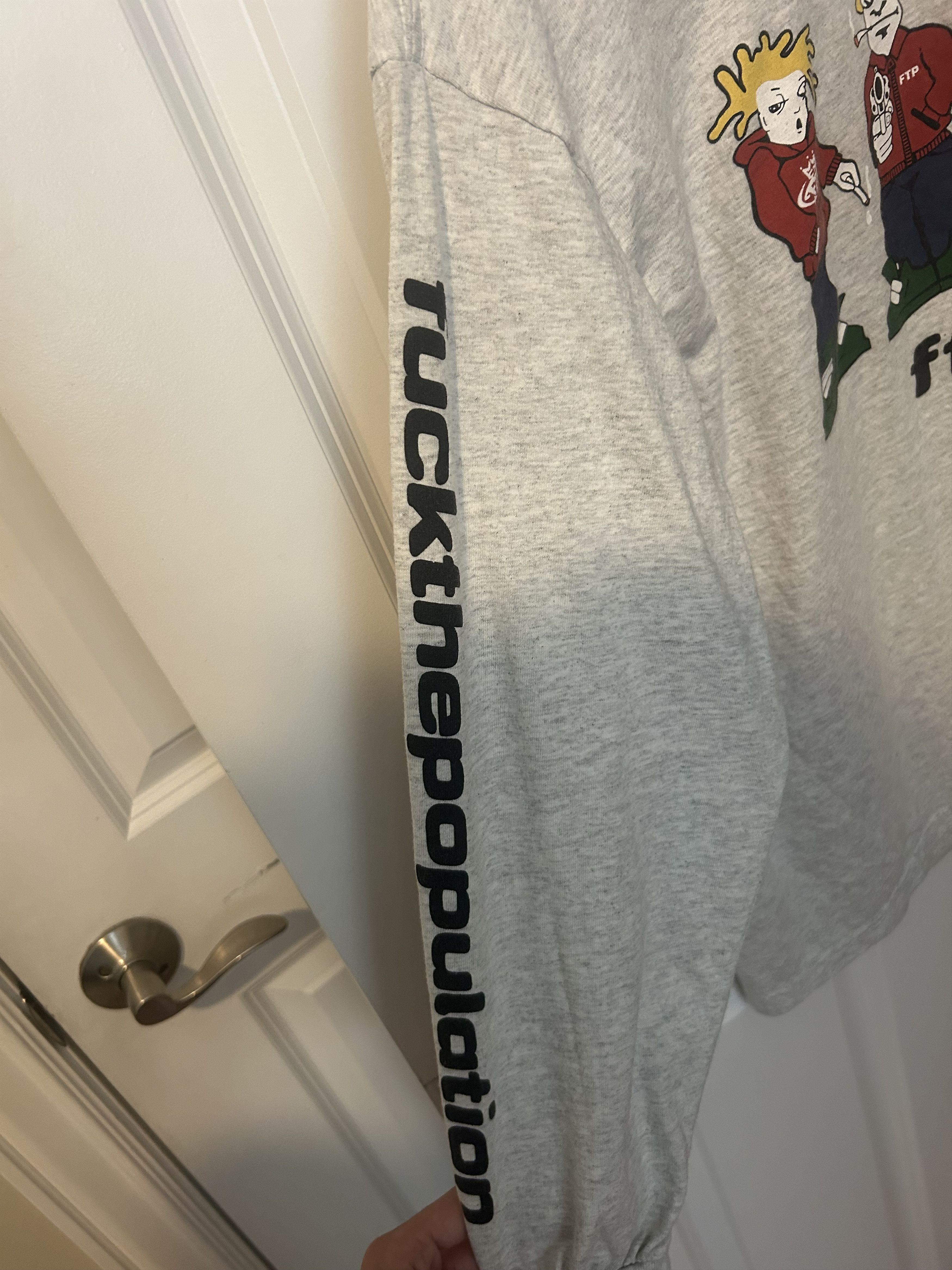 Fuck The Population FTP Spliffy Longsleeve Size US M / EU 48-50 / 2 - 2 Thumbnail