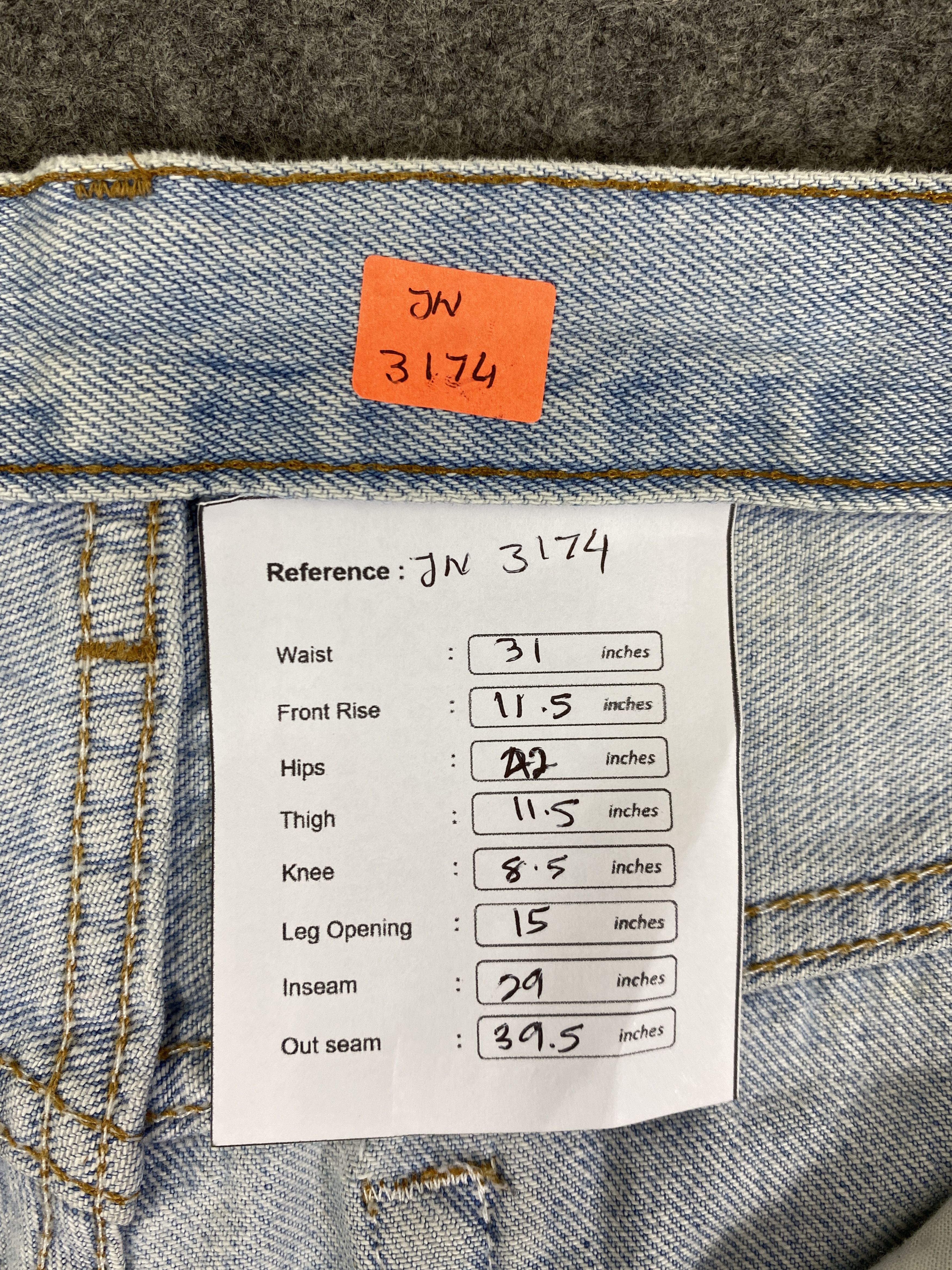 Levi's Light Blue Wash Vintage Levis 501 USA Jeans 31x29 - JN3174 Size US 31 - 8 Thumbnail