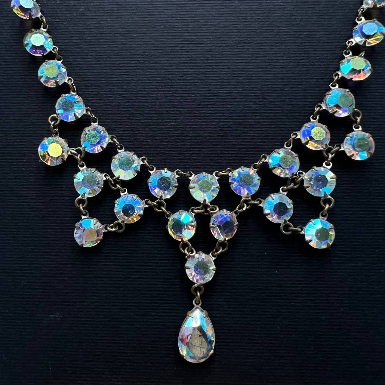 Vintage 1960 Vintage JABLONEX Czech Glass Bead Necklace Soviet Era Size ONE SIZE - 2 Thumbnail