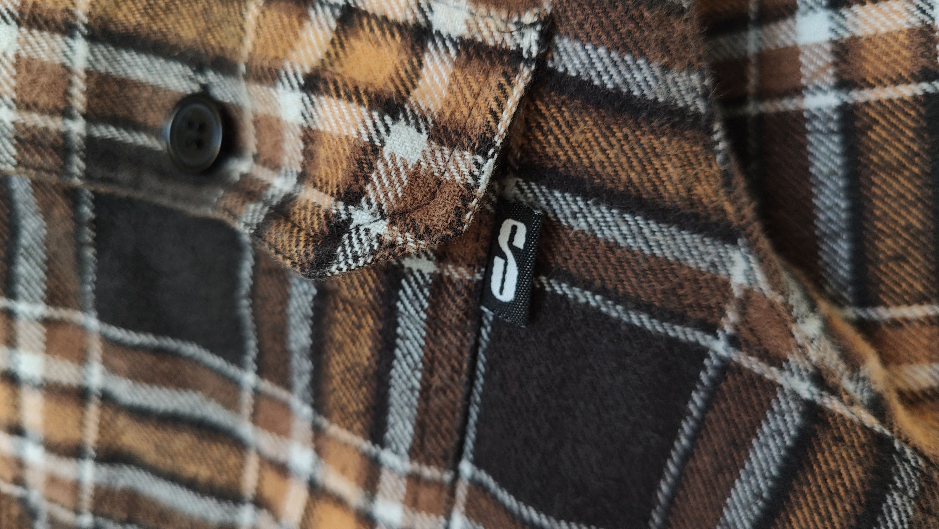 Stussy Stussy Authentic Vintage Checker Flannel Shirt Size US L / EU 52-54 / 3 - 5 Thumbnail