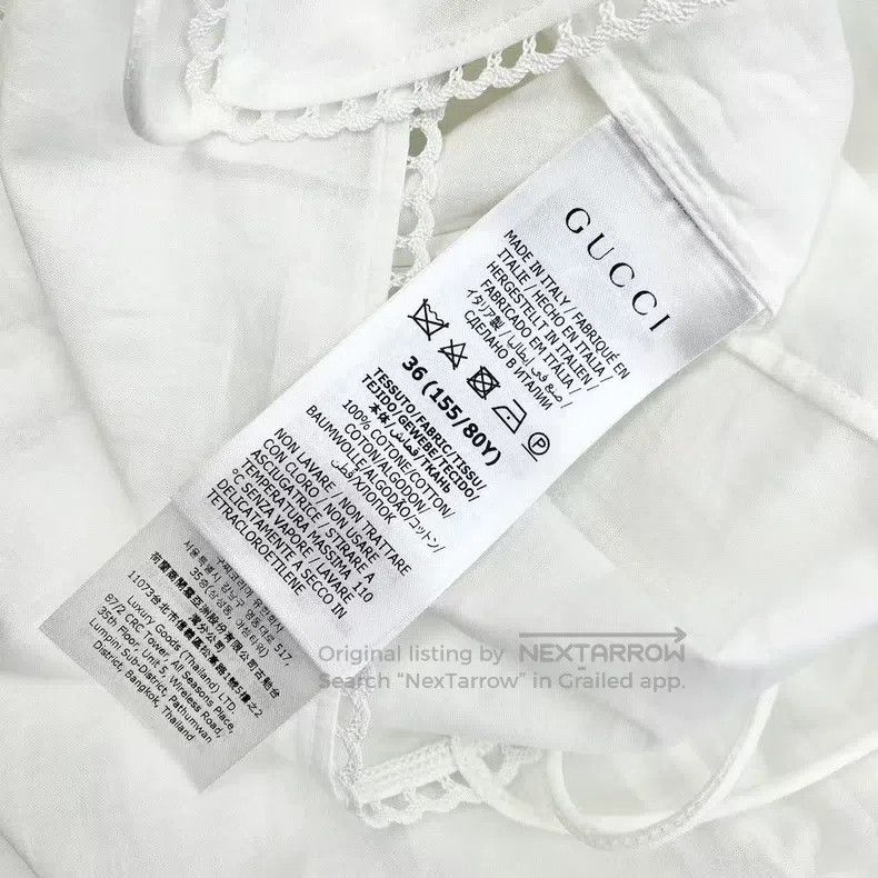 Gucci Gucci Lace old flower full print dress Size XS / US 0-2 / IT 36-38 - 6 Thumbnail