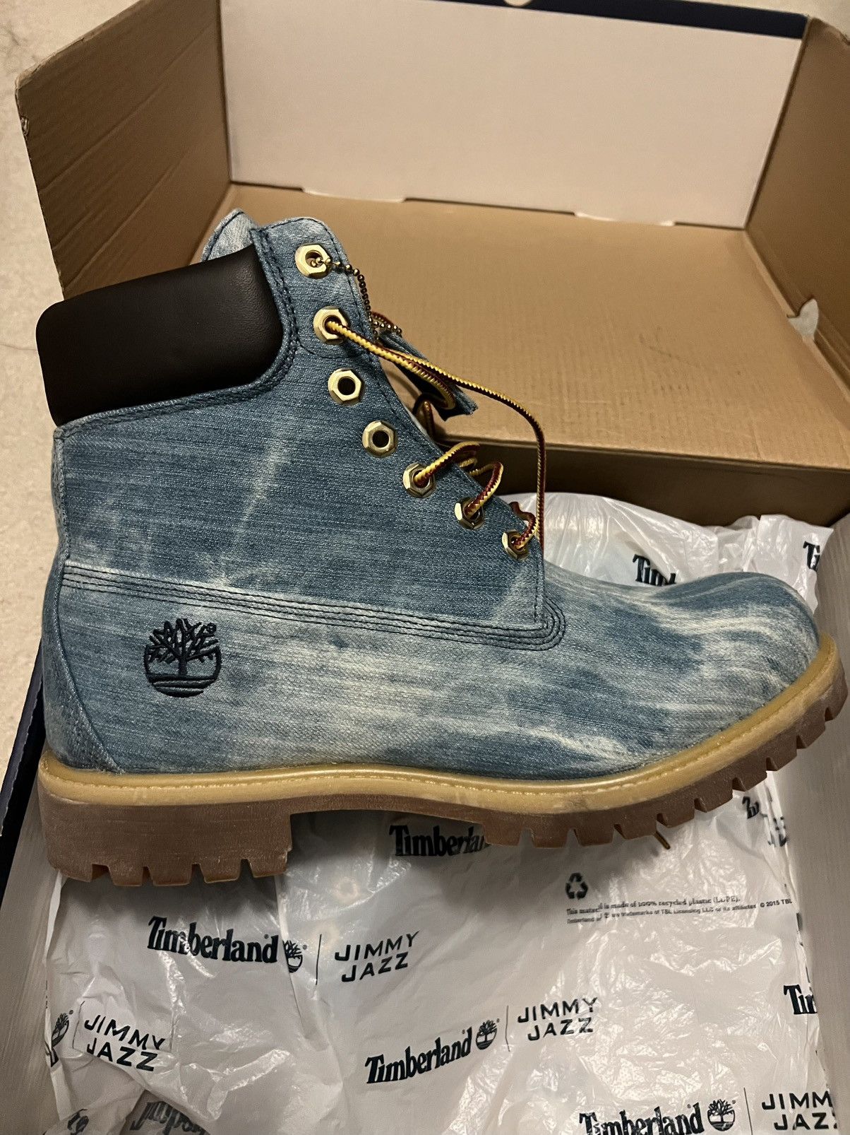 Timberland Timberland 6” Jimmy Jazz 21 Savage Denim US Men's Size 9.5 Size US 9.5 / EU 42-43 - 1 Thumbnail
