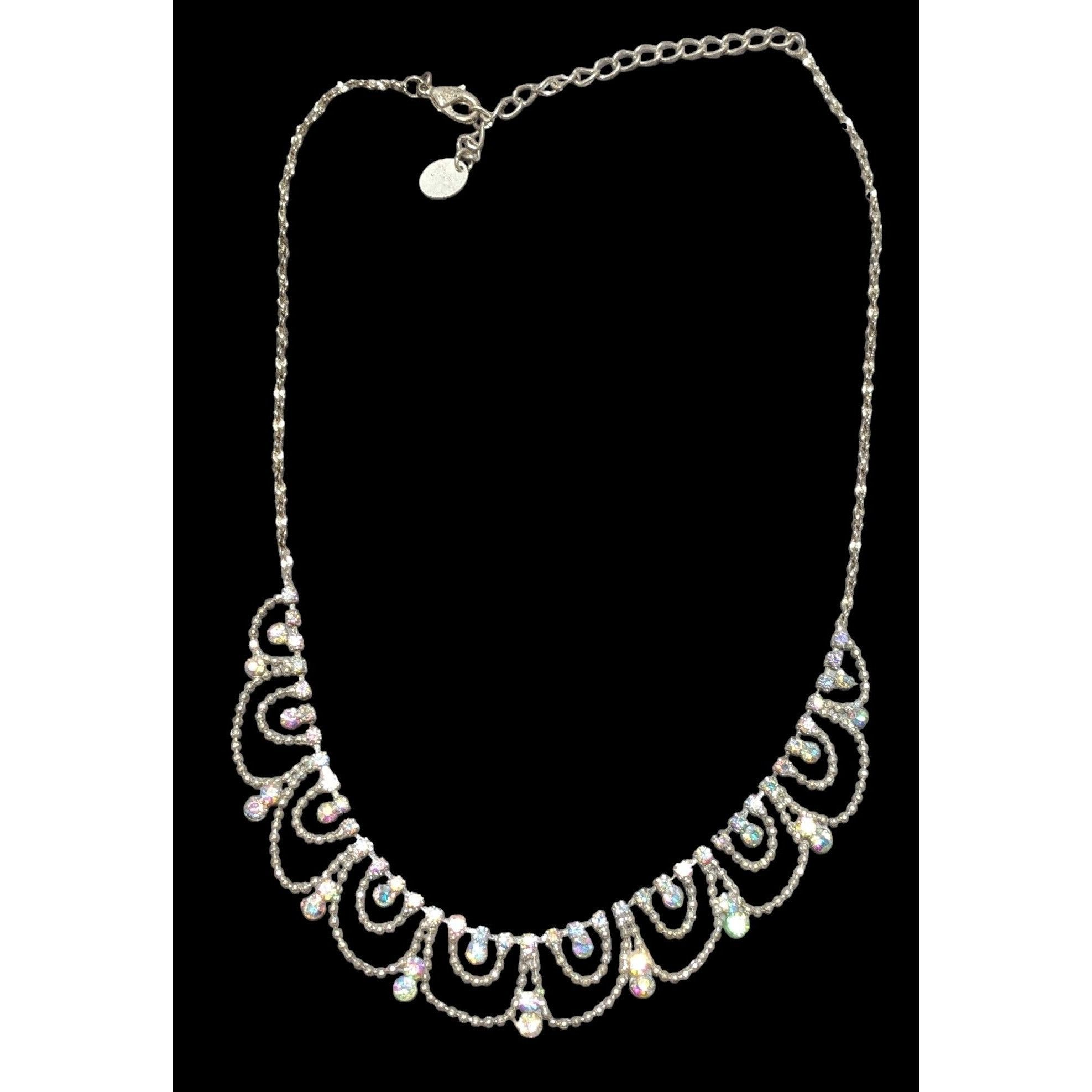 Other Glam Princess Rhinestone Chandelier Necklace Size ONE SIZE - 2 Thumbnail