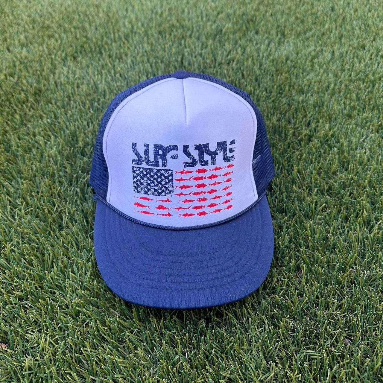 Vintage Vintage Surf Style Trucker SnapBack Hat Size ONE SIZE - 1 Thumbnail