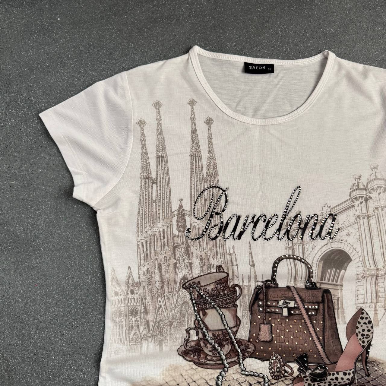 Japanese Brand Amazing Y2K 2000's Super Sexy T-Shirt Size M / US 6-8 / IT 42-44 - 2 Thumbnail