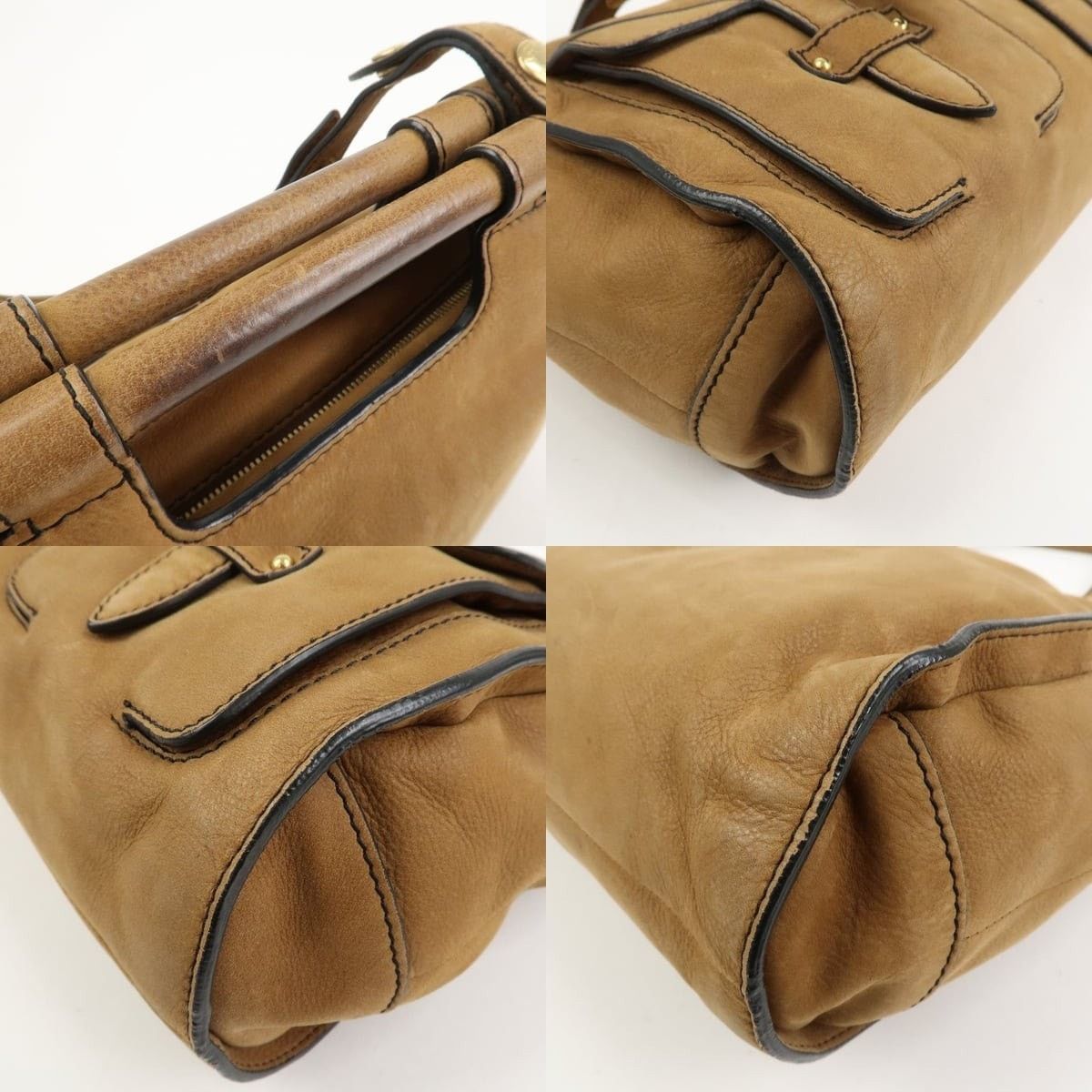 Loewe Loewe Candy Leather Tote Tan Size ONE SIZE - 5 Thumbnail