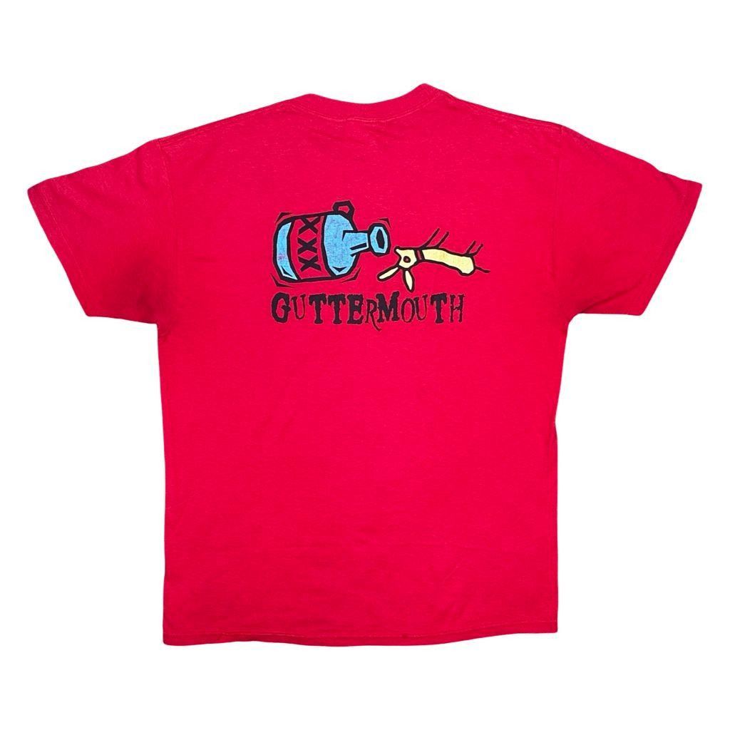 Hanes Vintage Y2K Hanes Guttermouth Tequila Worm Crew Neck Tee Size US M / EU 48-50 / 2 - 3 Thumbnail