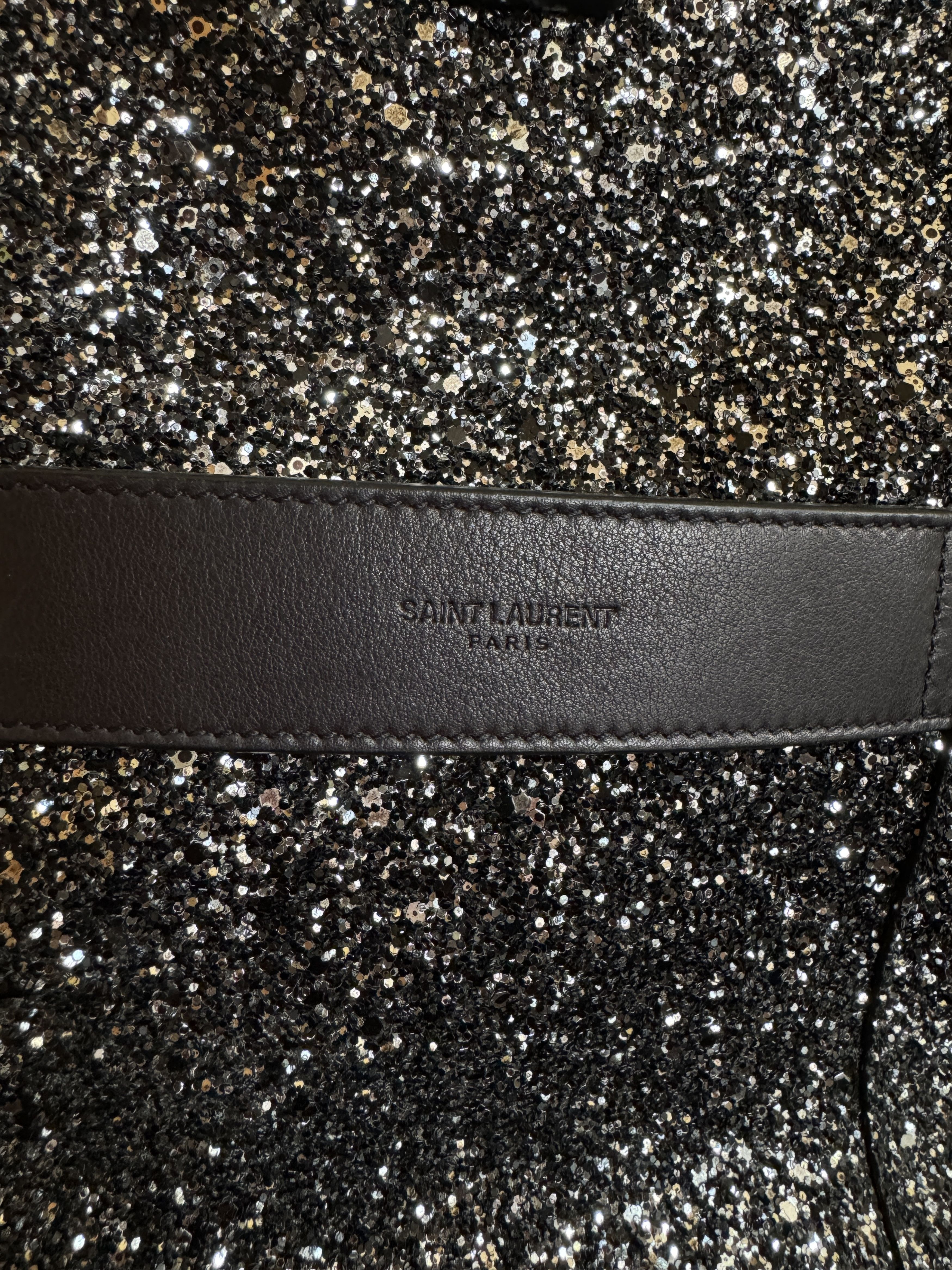 Saint Laurent Paris Saint Laurent F/W18 Runway Glitter Duffle Bag Size ONE SIZE - 9 Thumbnail