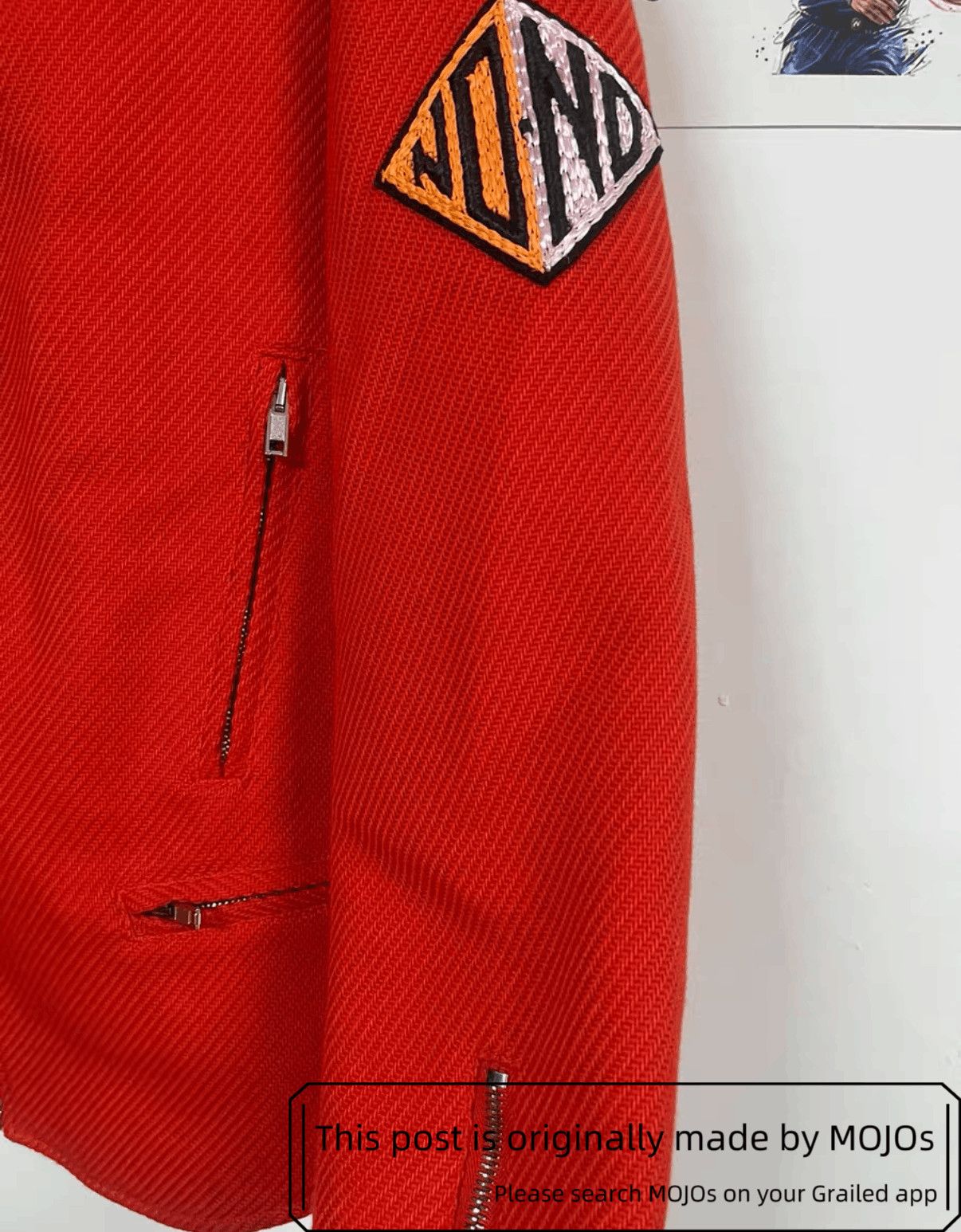 Raf Simons Sz 46 Raf Simons Multi Zip Wool Jacket mojos211111 Size US S / EU 44-46 / 1 - 2 Thumbnail