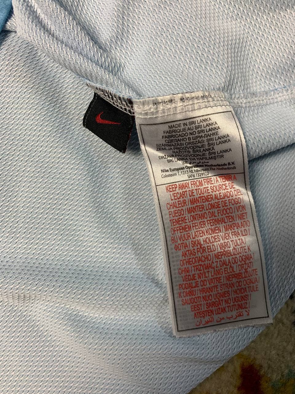 Nike HOLLAND 2008 2009 AWAY SHIRT NEDERLAND SOCCER JERSEY Size US L / EU 52-54 / 3 - 4 Thumbnail