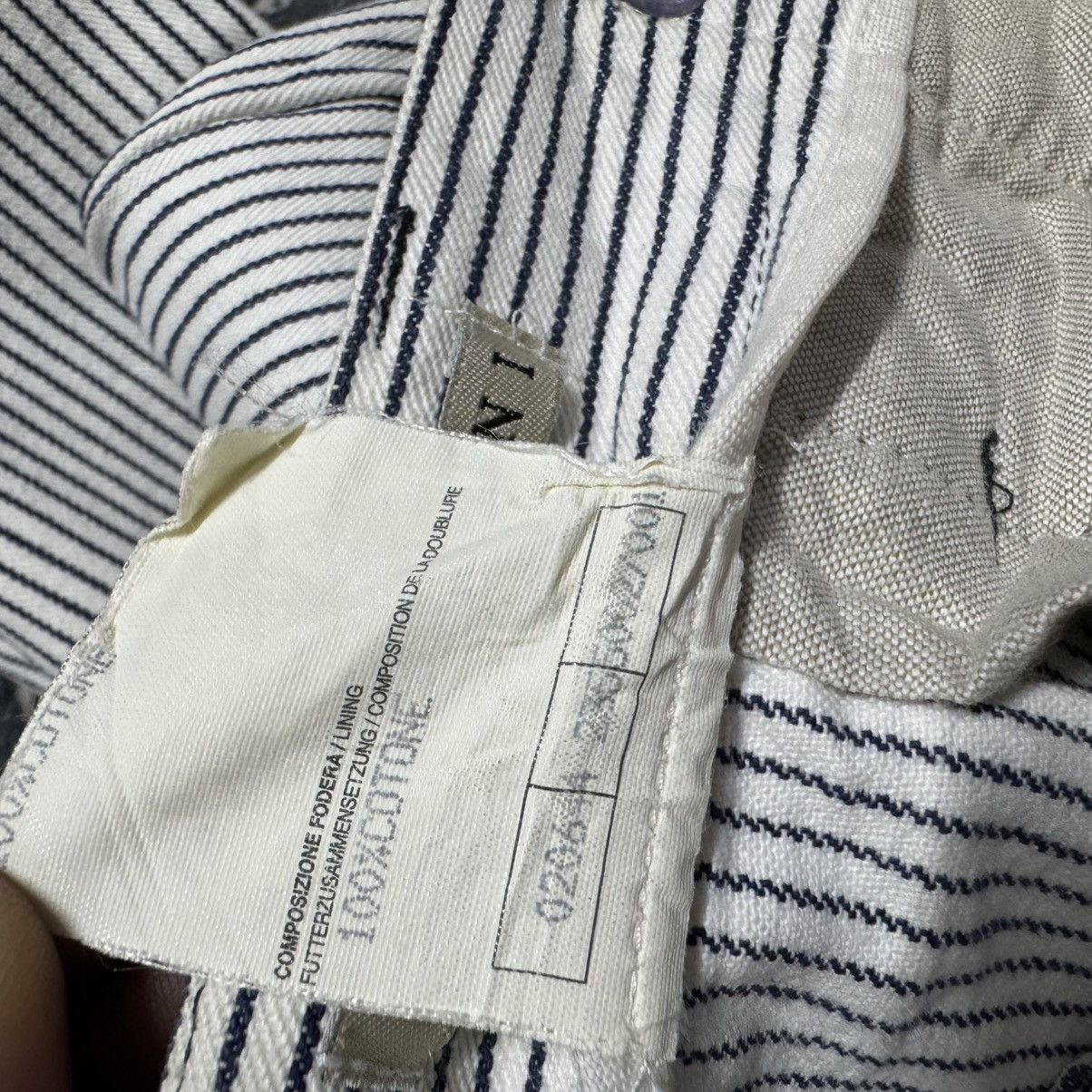 Vintage Vintage CAPPELLINI Denim Hickory Carpenter Pants Size US 34 / EU 50 - 21 Thumbnail