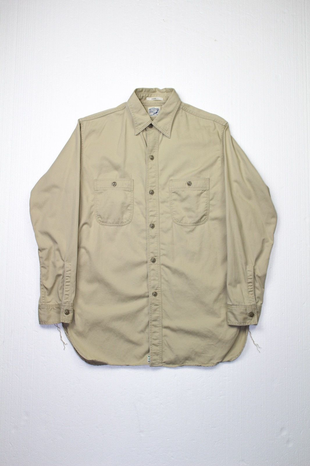 Orslow Vintage Fit Twill Shirt Size US S / EU 44-46 / 1 - 1 Thumbnail