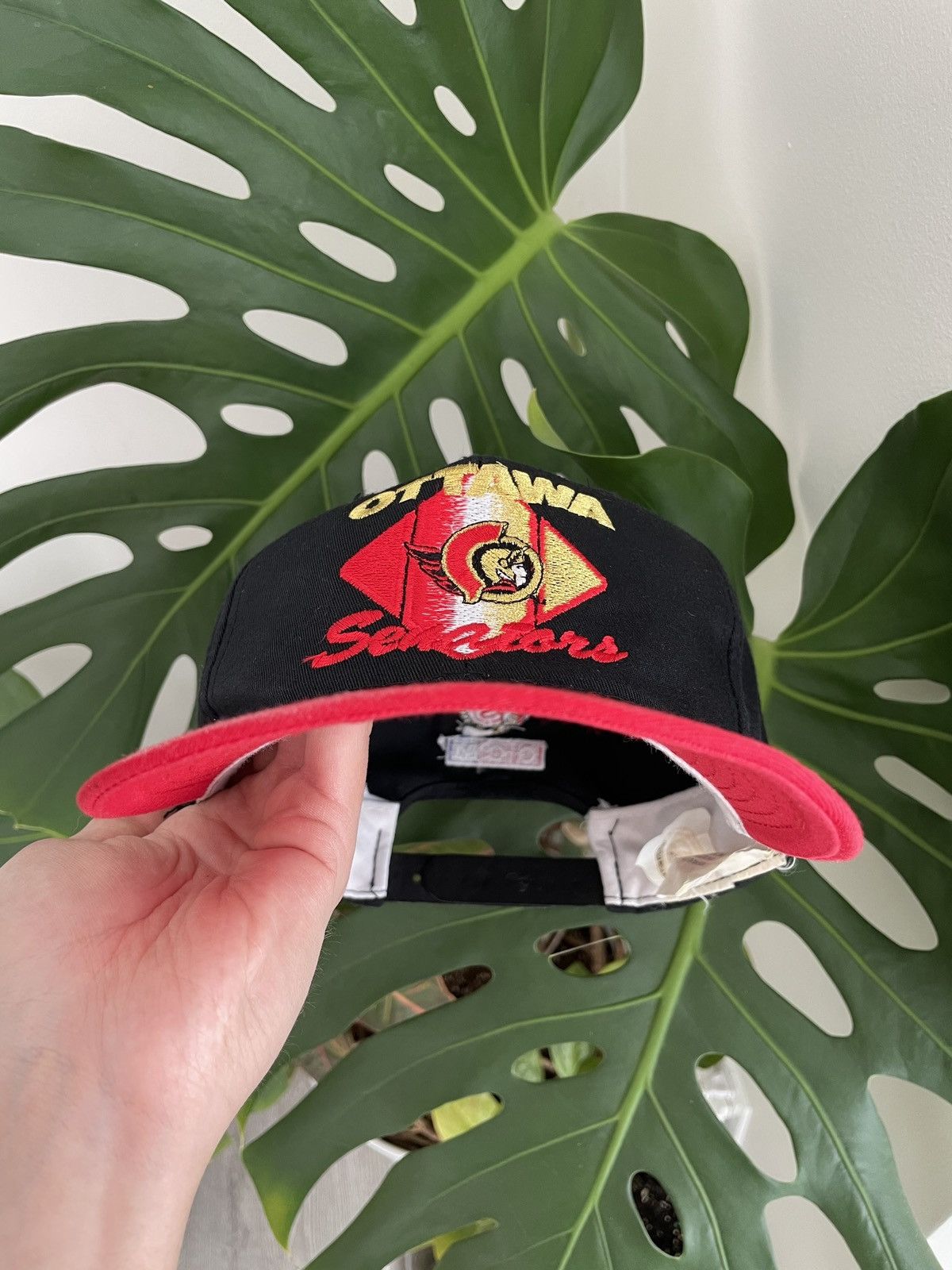 Ccm × NHL × Vintage 🇨🇦 Vintage Ottawa Senators CCM NHL Hat Cap Snapback Hockey Size ONE SIZE - 6 Thumbnail