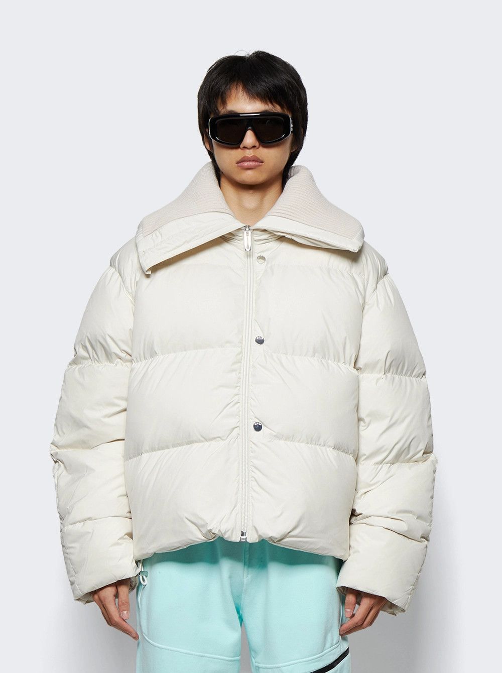032c o1mle1125 Unisex The Ultimate Puffer Jacket in White Size M / US 6-8 / IT 42-44 - 2 Thumbnail