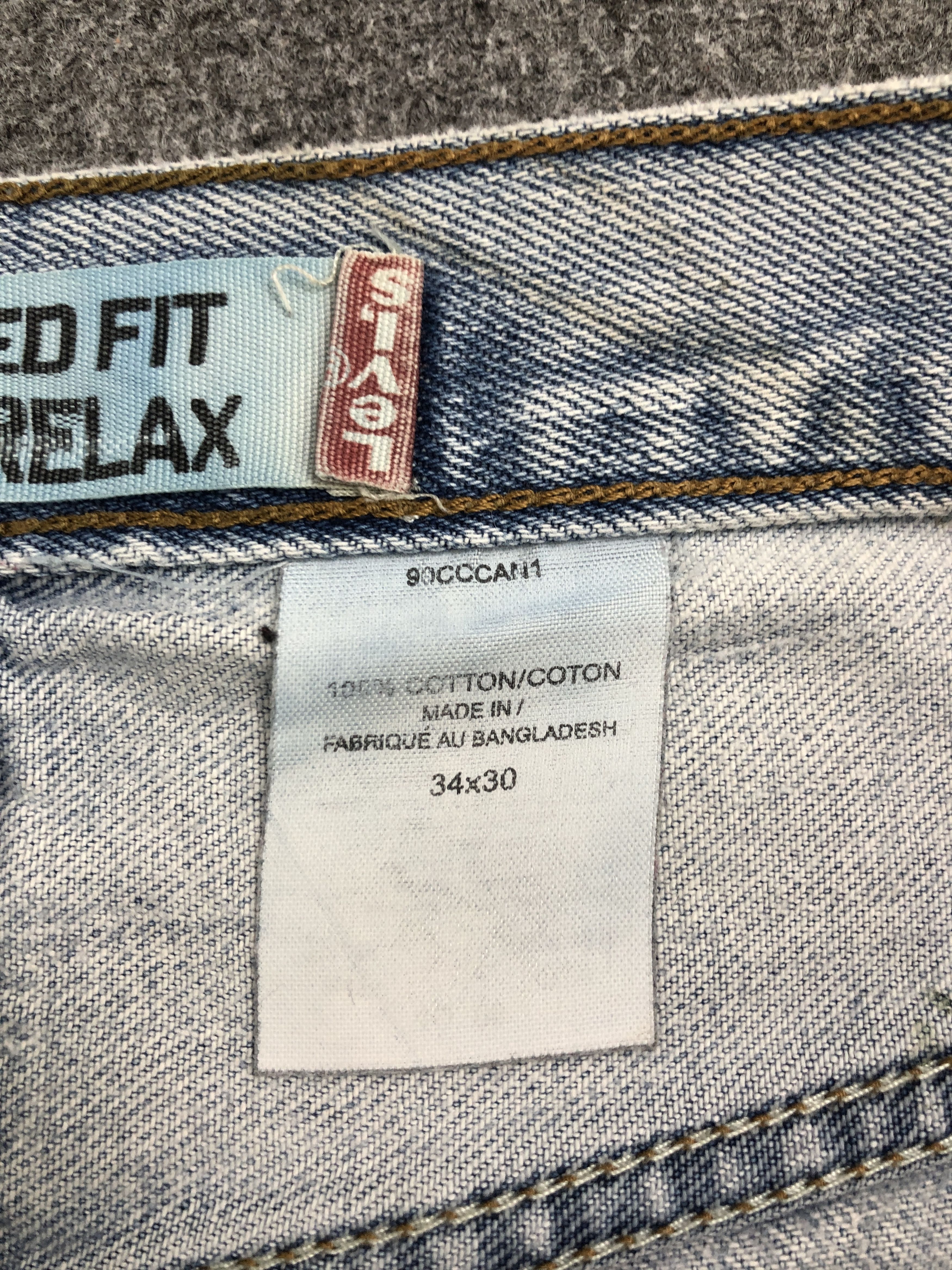 Levi's × Vintage Vintage Levis 550 Light Washed Jeans Size US 33 - 7 Thumbnail