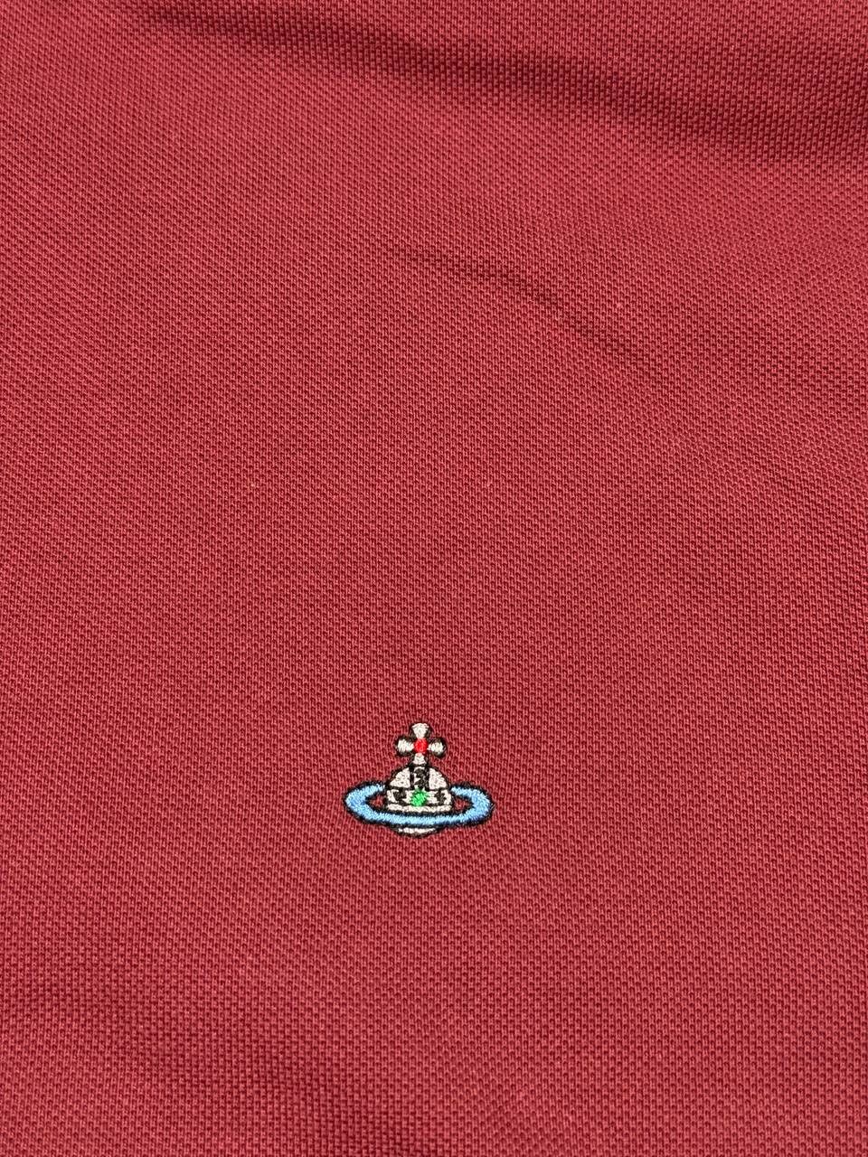 Vivienne Westwood Vivienne Westwood polo shirt in burgundy mens Size L Size US L / EU 52-54 / 3 - 6 Thumbnail