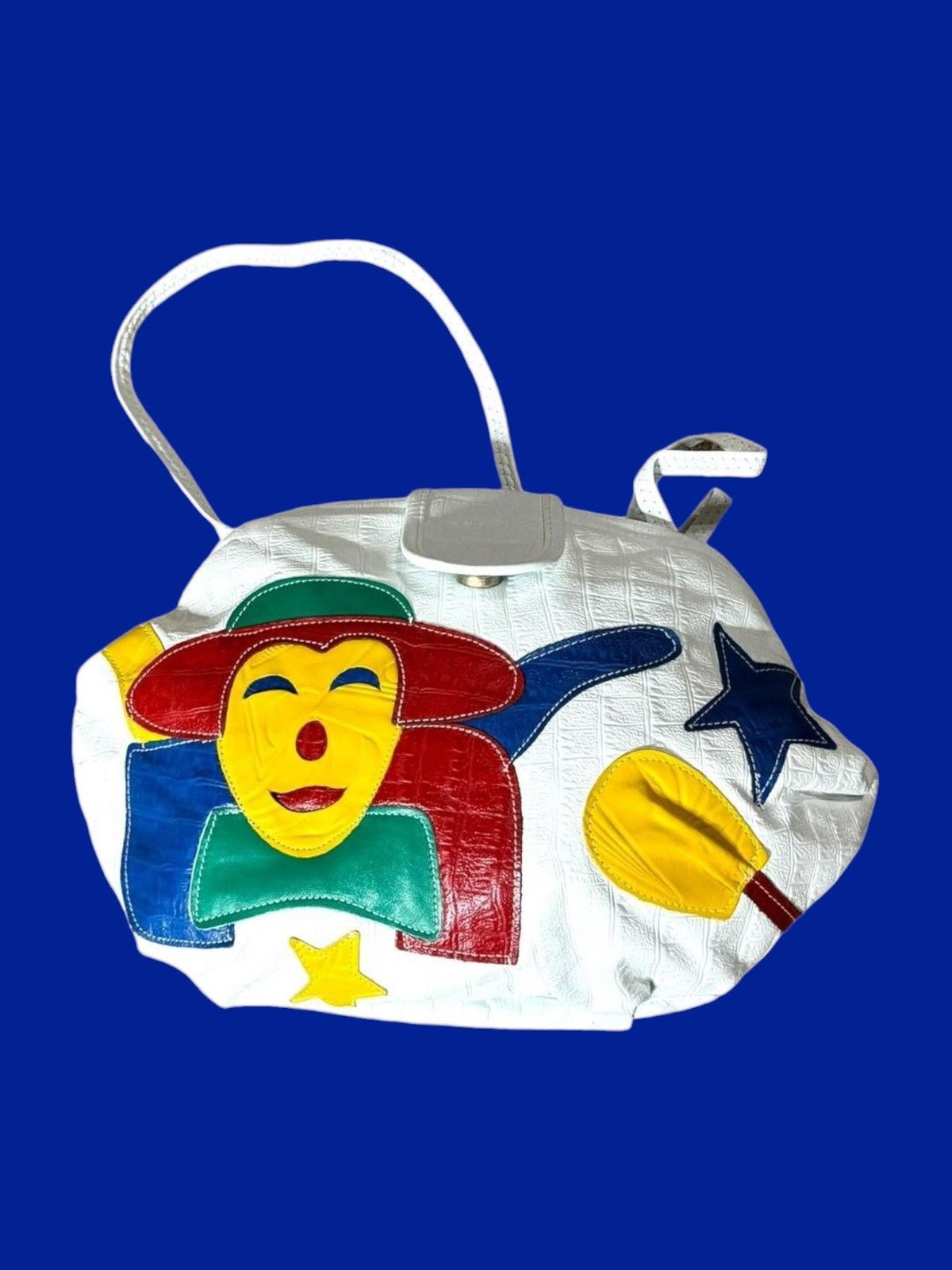 Vintage Vintage leather Clown handbag Size ONE SIZE - 3 Thumbnail