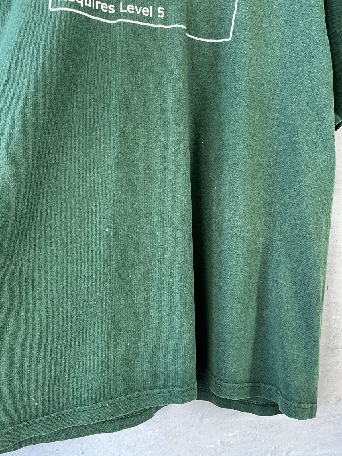 Vintage Jinx Blizzard Green Linen Shirt (L) Size US XL / EU 56 / 4 - 3 Thumbnail